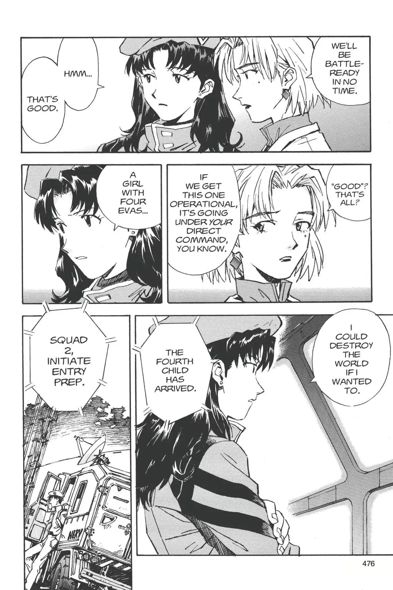 Shinseiki Evangelion Chapter 37 page 10 - Chapter 37: Vol.2 Stage 37: The Gift