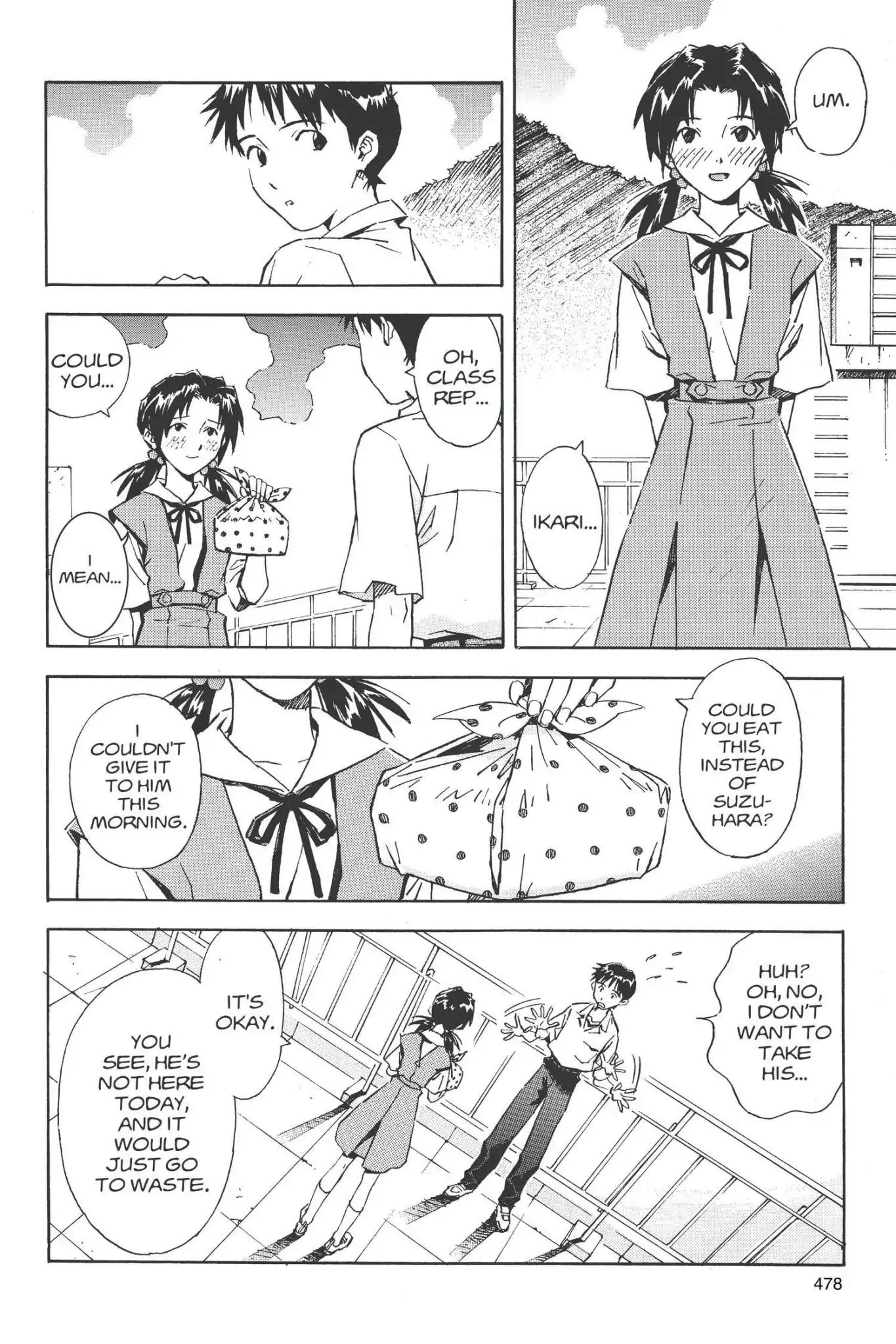 Shinseiki Evangelion Chapter 37 page 12 - Chapter 37: Vol.2 Stage 37: The Gift