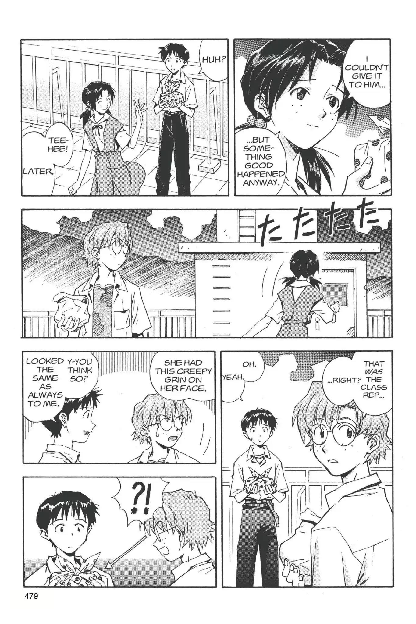 Shinseiki Evangelion Chapter 37 page 13 - Chapter 37: Vol.2 Stage 37: The Gift