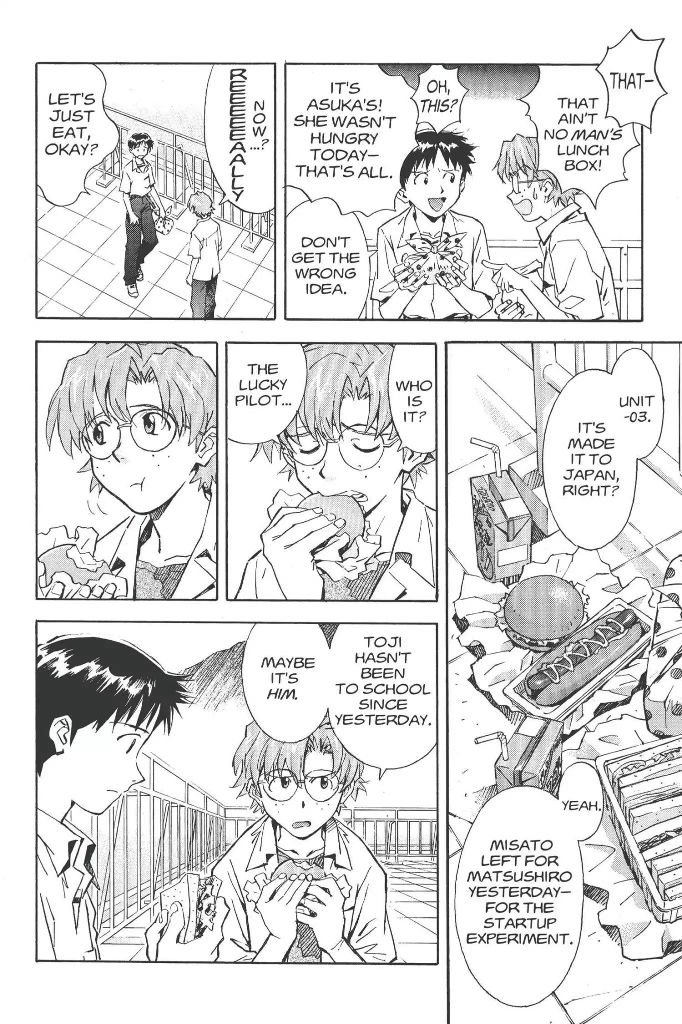 Shinseiki Evangelion Chapter 37 page 14 - Chapter 37: Vol.2 Stage 37: The Gift