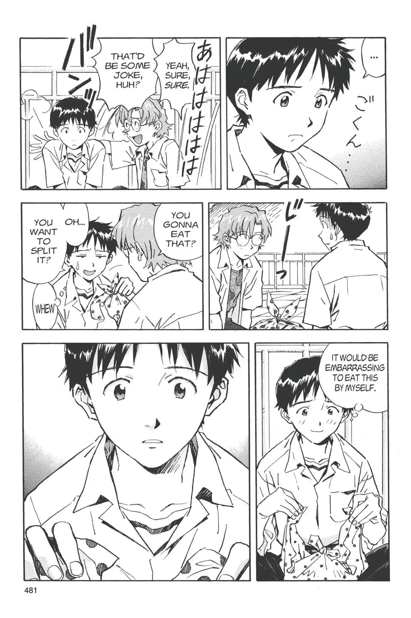 Shinseiki Evangelion Chapter 37 page 15 - Chapter 37: Vol.2 Stage 37: The Gift