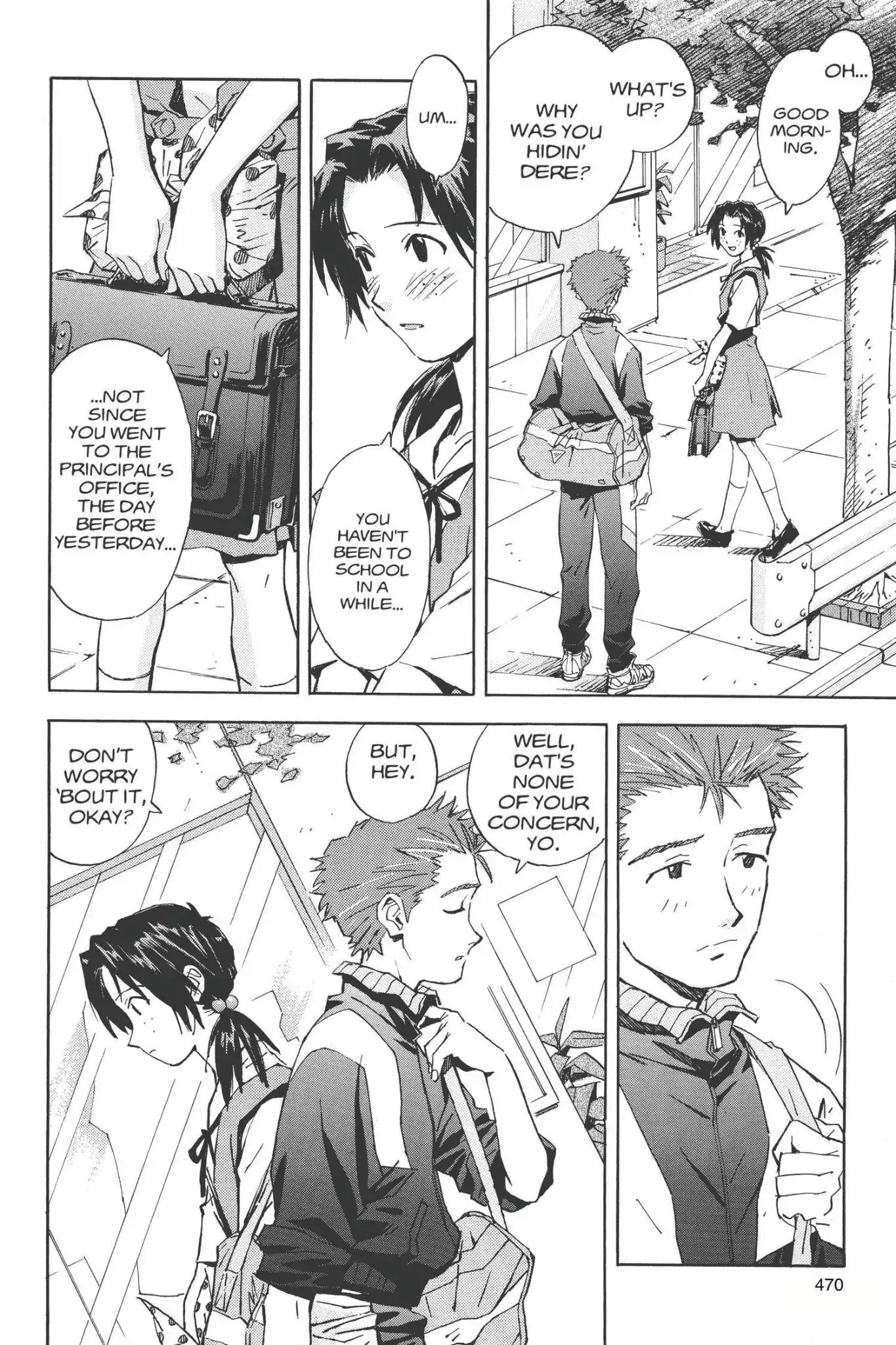 Shinseiki Evangelion Chapter 37 page 4 - Chapter 37: Vol.2 Stage 37: The Gift