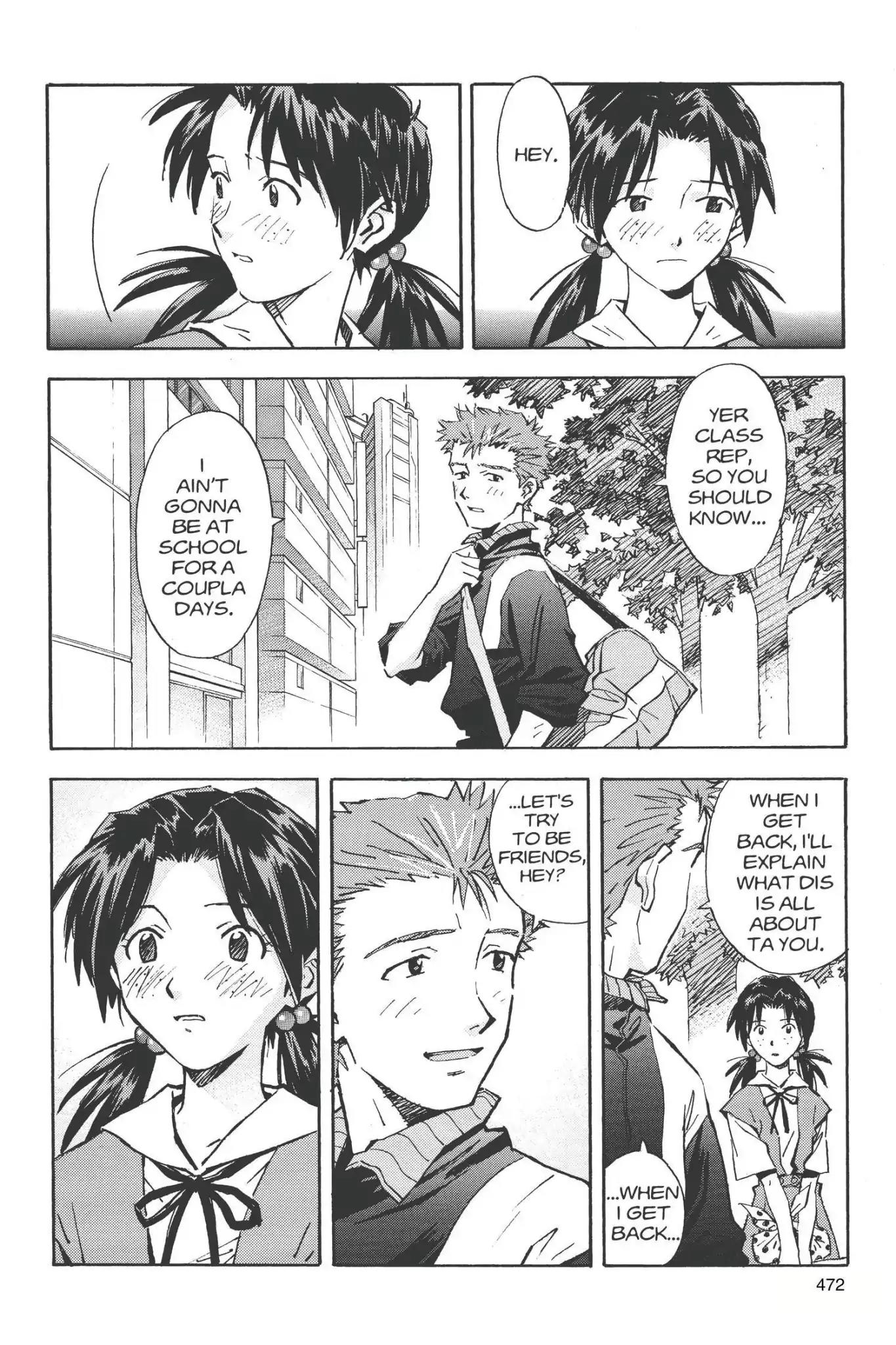 Shinseiki Evangelion Chapter 37 page 6 - Chapter 37: Vol.2 Stage 37: The Gift