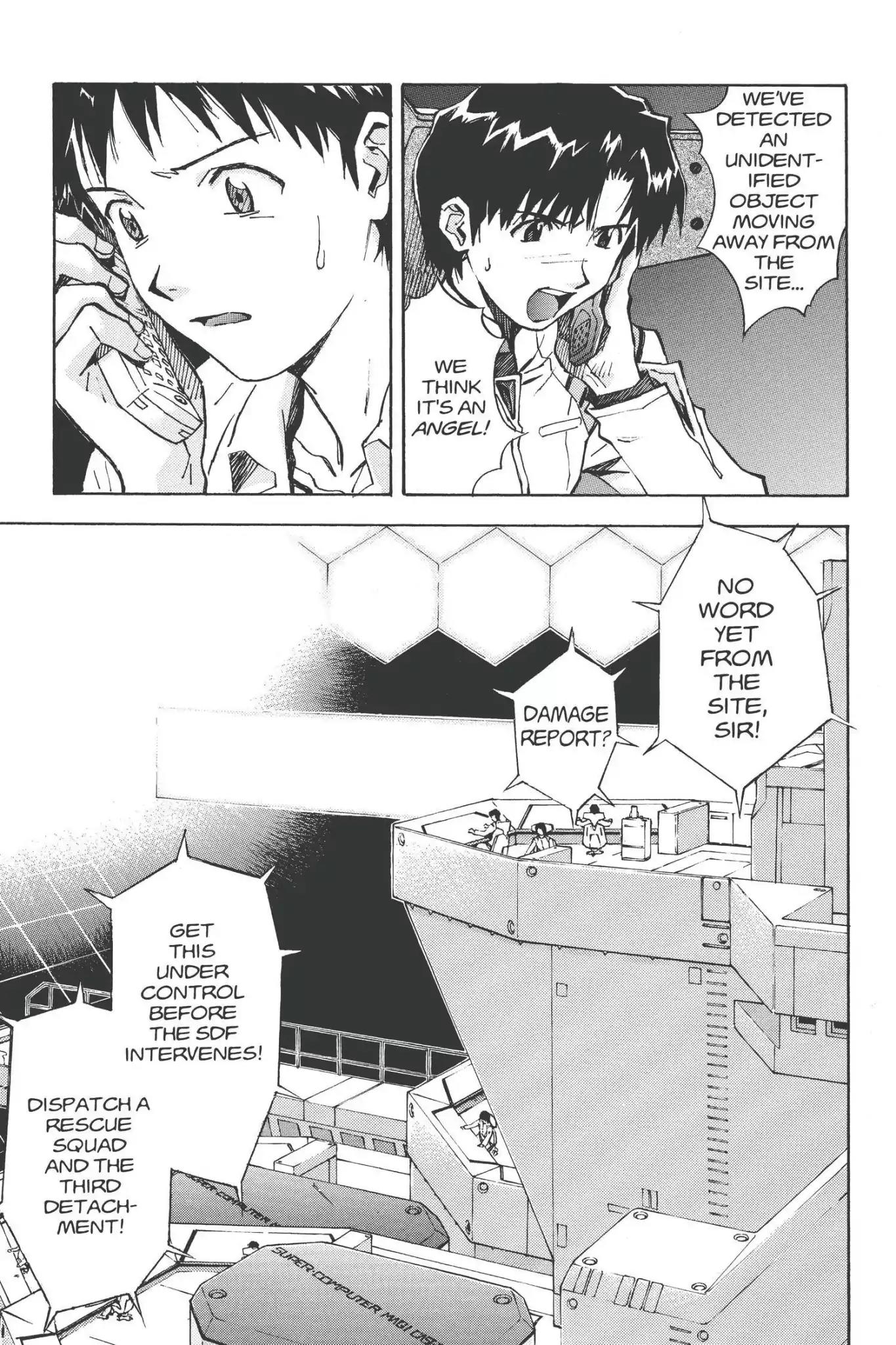Shinseiki Evangelion Chapter 38 page 3 - Chapter 38: Vol.2 Stage 38: Ambush