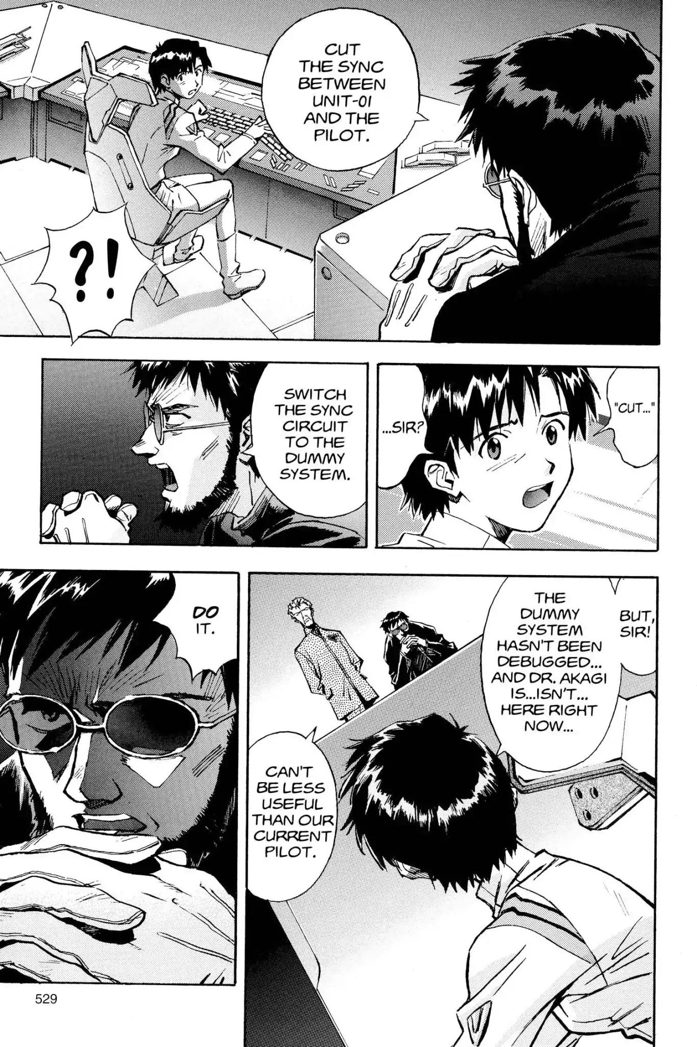 Shinseiki Evangelion Chapter 39 page 15 - Chapter 39: Vol.2 Stage 39: The Dummy System