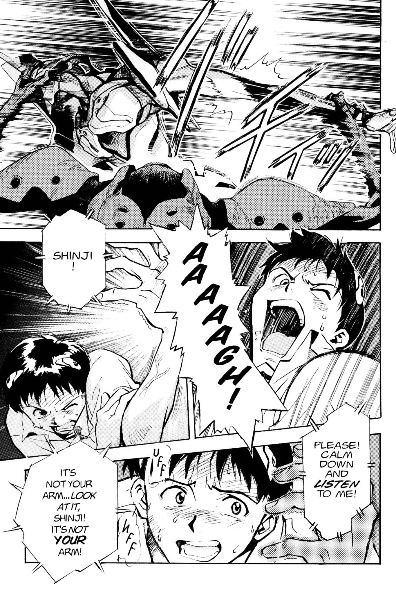 Shinseiki Evangelion Chapter 4 page 13 - Chapter 4: Vol.1 Stage 4: Silence...
