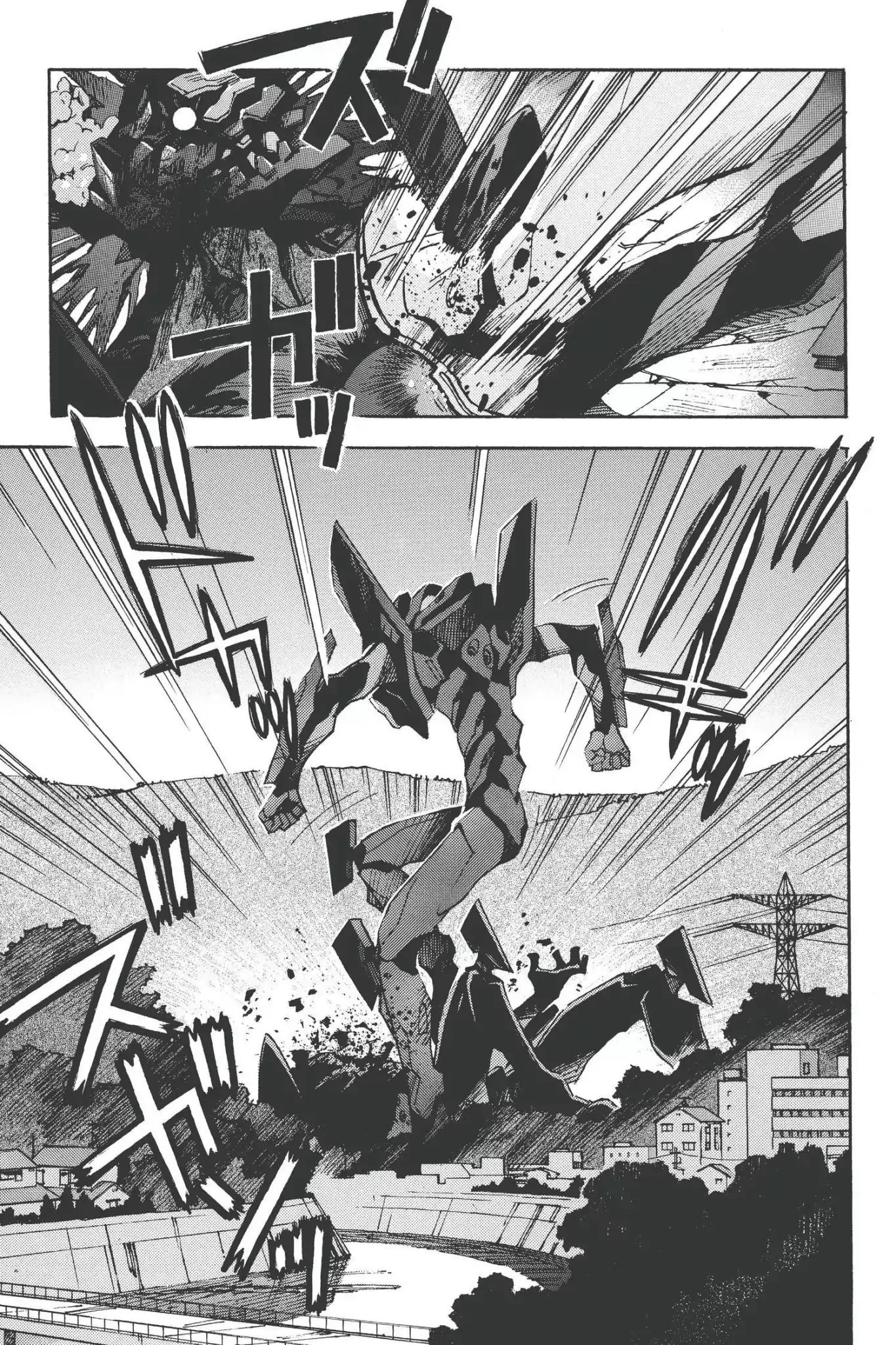 Shinseiki Evangelion Chapter 40 page 11 - Chapter 40: Vol.2 Stage 40: Staining the Twilight Black