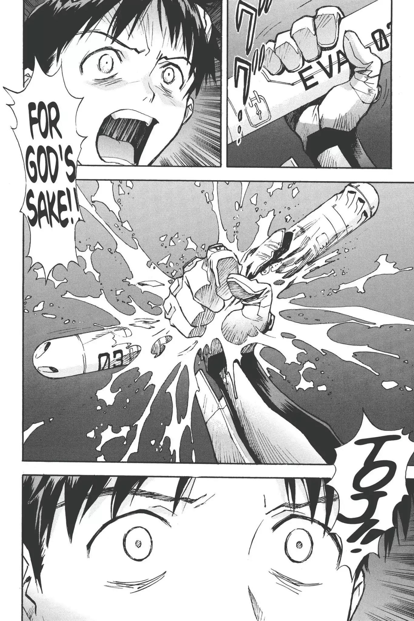 Shinseiki Evangelion Chapter 40 page 14 - Chapter 40: Vol.2 Stage 40: Staining the Twilight Black