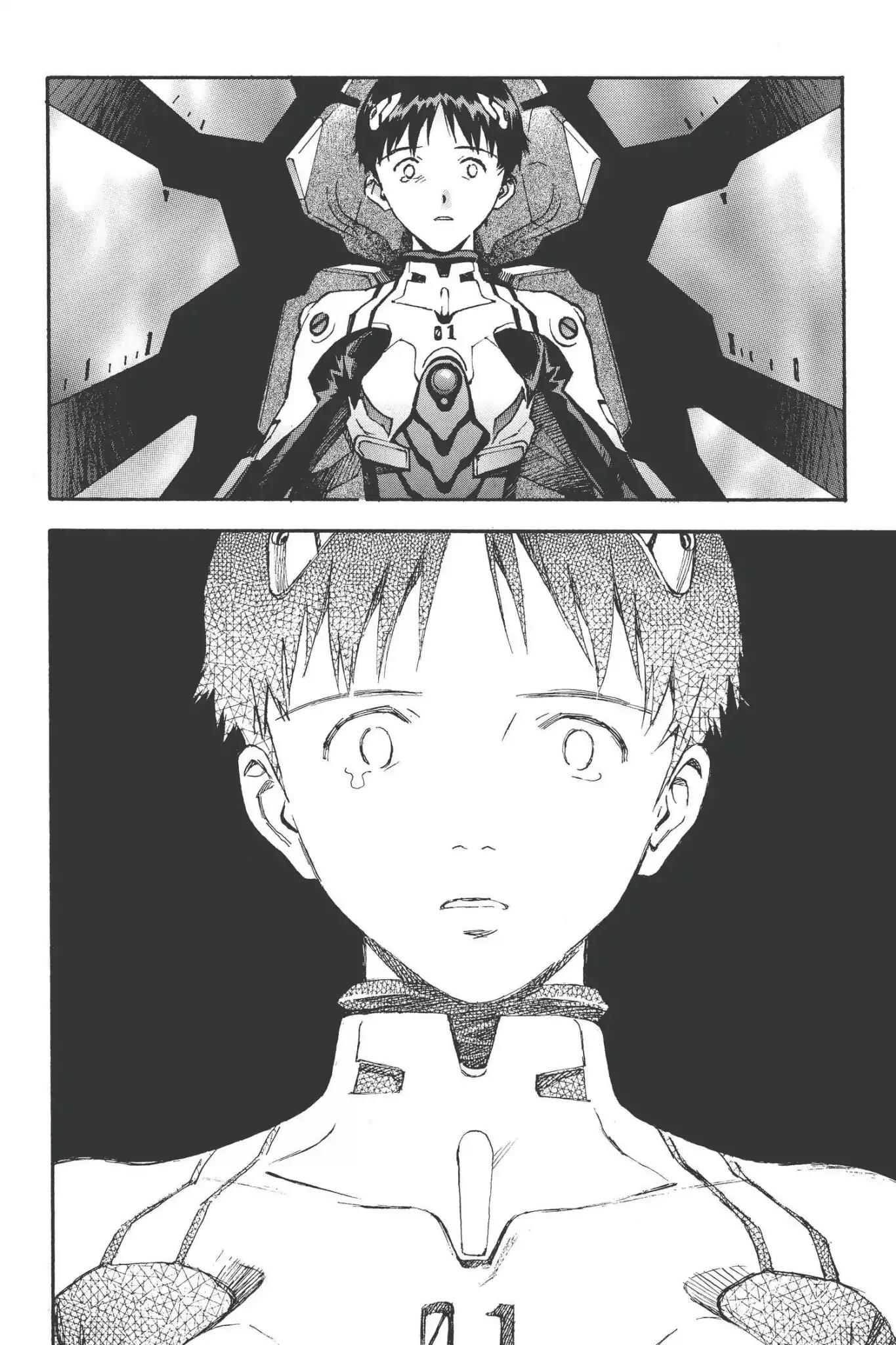 Shinseiki Evangelion Chapter 40 page 22 - Chapter 40: Vol.2 Stage 40: Staining the Twilight Black
