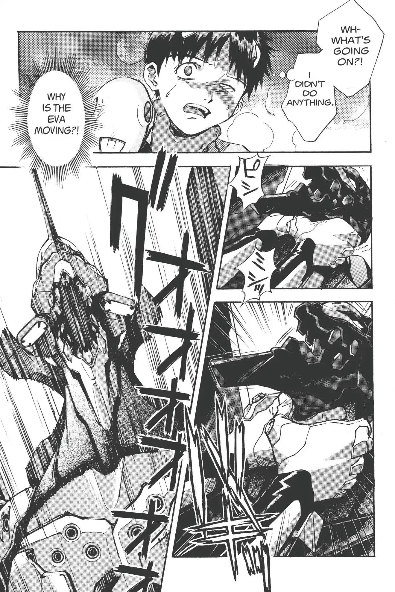 Shinseiki Evangelion Chapter 40 page 3 - Chapter 40: Vol.2 Stage 40: Staining the Twilight Black
