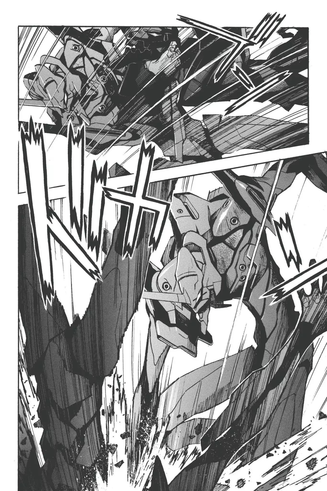 Shinseiki Evangelion Chapter 40 page 4 - Chapter 40: Vol.2 Stage 40: Staining the Twilight Black