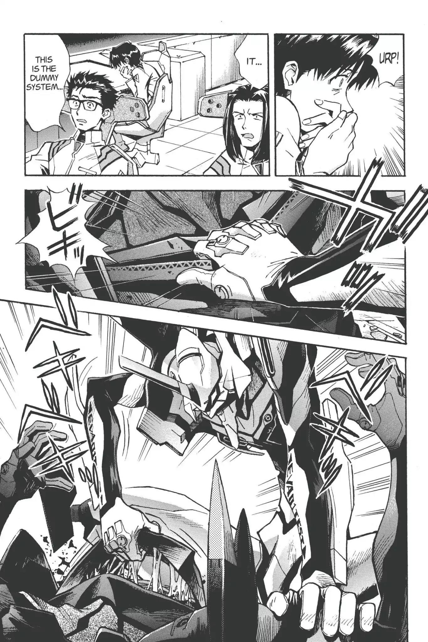 Shinseiki Evangelion Chapter 40 page 7 - Chapter 40: Vol.2 Stage 40: Staining the Twilight Black