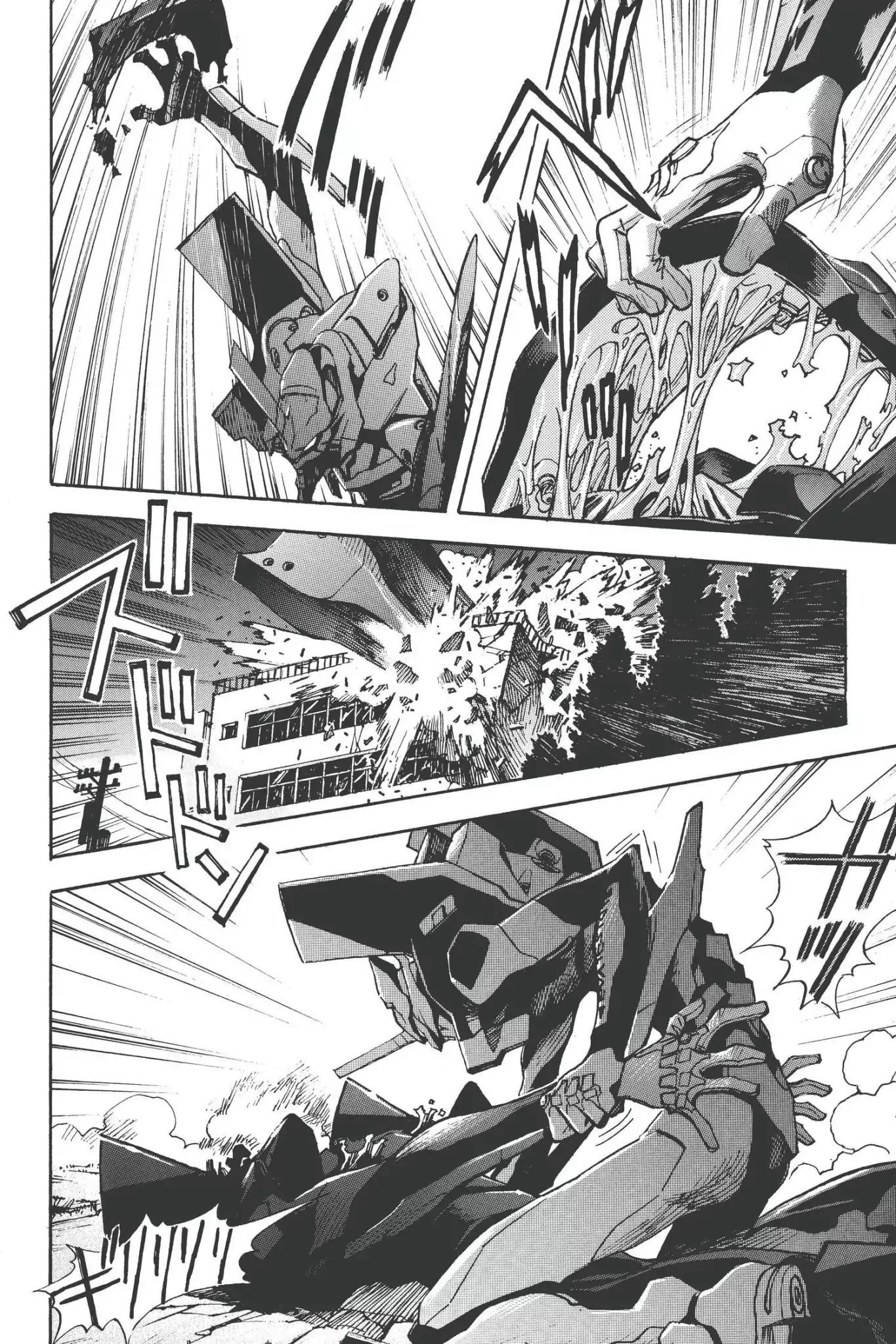 Shinseiki Evangelion Chapter 40 page 8 - Chapter 40: Vol.2 Stage 40: Staining the Twilight Black