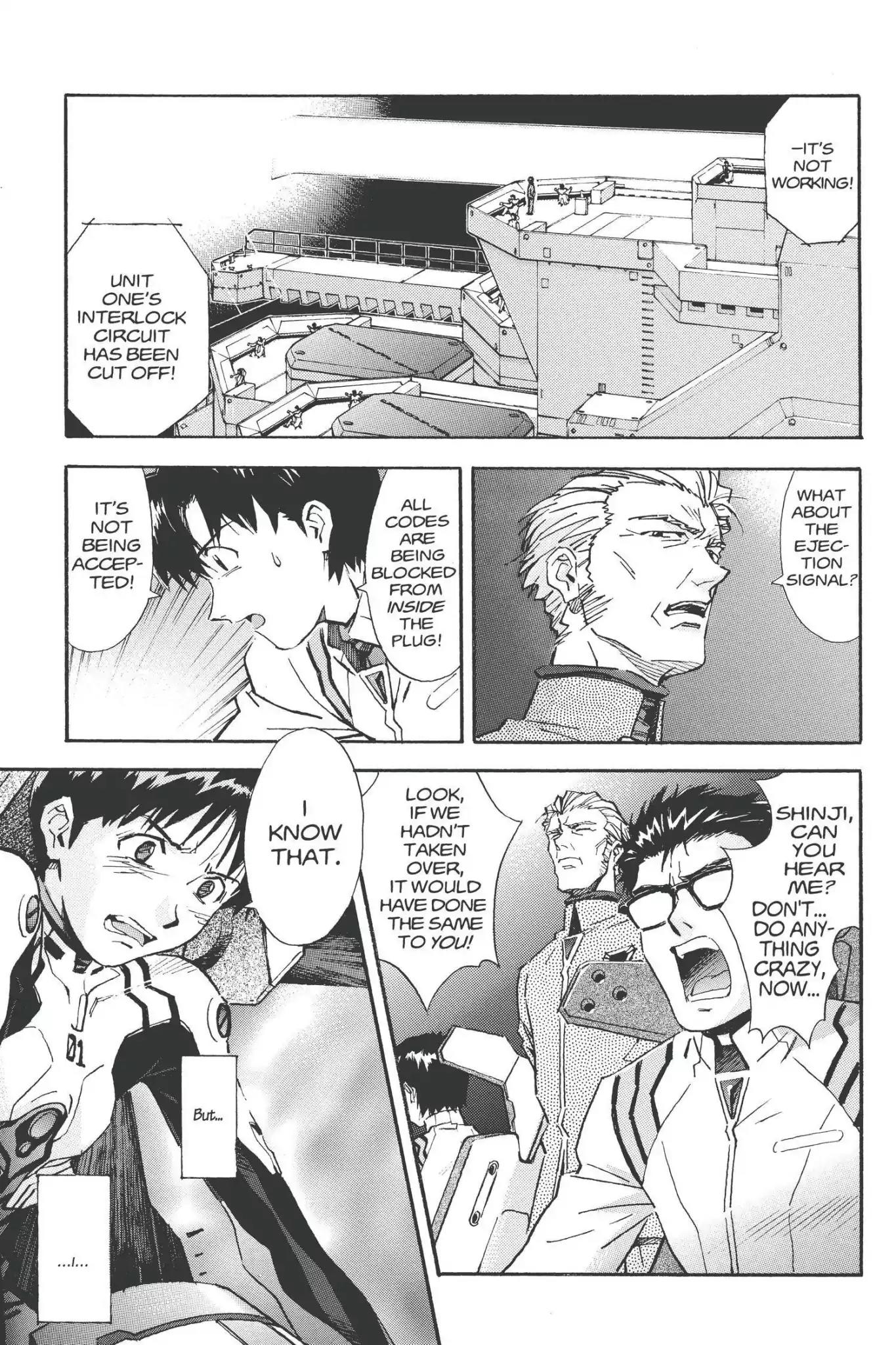 Shinseiki Evangelion Chapter 41 page 13 - Chapter 41: Vol.3 Stage 41: Fist