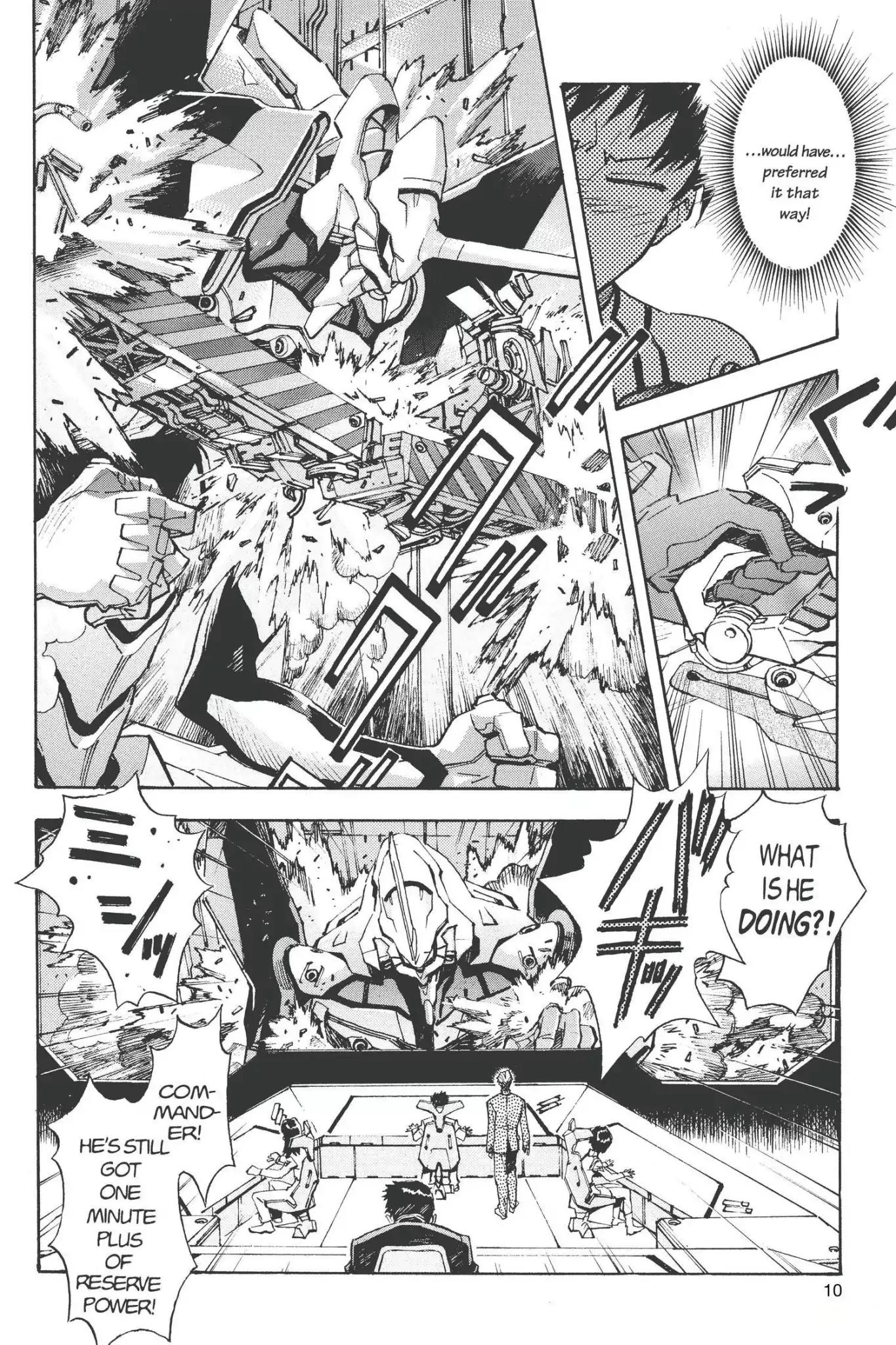 Shinseiki Evangelion Chapter 41 page 14 - Chapter 41: Vol.3 Stage 41: Fist