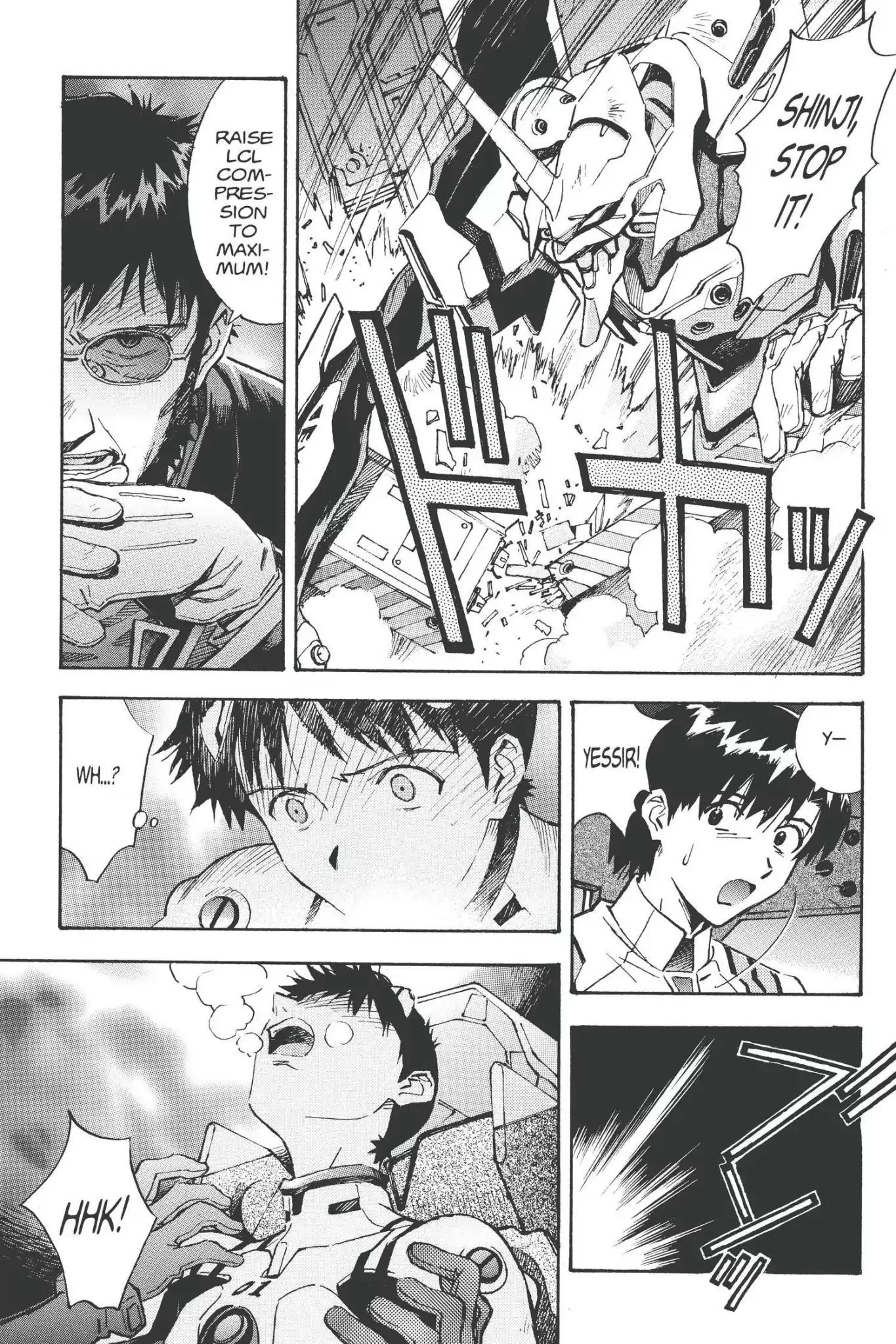 Shinseiki Evangelion Chapter 41 page 15 - Chapter 41: Vol.3 Stage 41: Fist