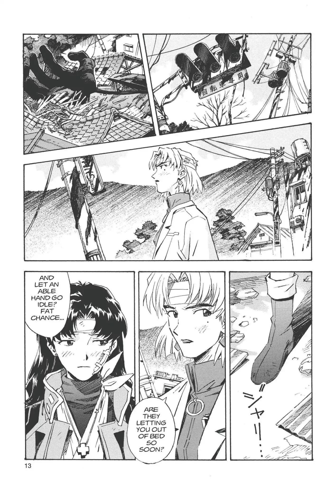 Shinseiki Evangelion Chapter 41 page 17 - Chapter 41: Vol.3 Stage 41: Fist