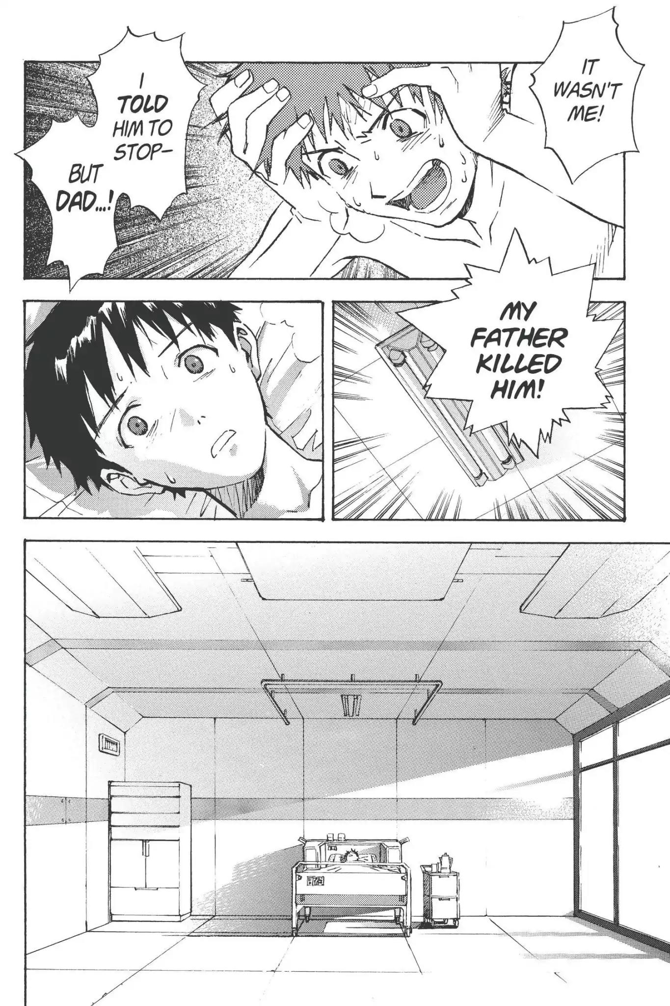Shinseiki Evangelion Chapter 41 page 22 - Chapter 41: Vol.3 Stage 41: Fist