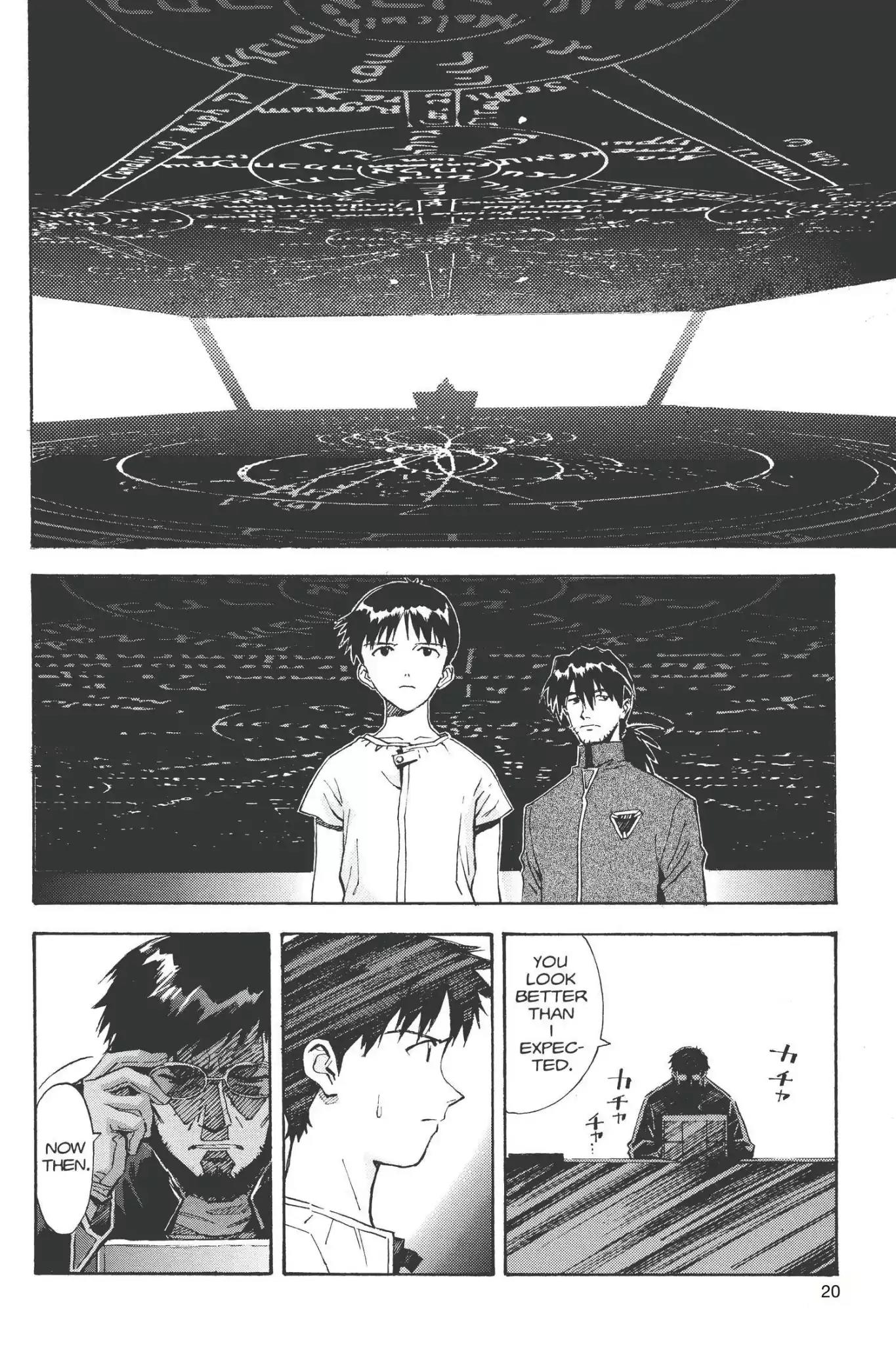 Shinseiki Evangelion Chapter 41 page 24 - Chapter 41: Vol.3 Stage 41: Fist