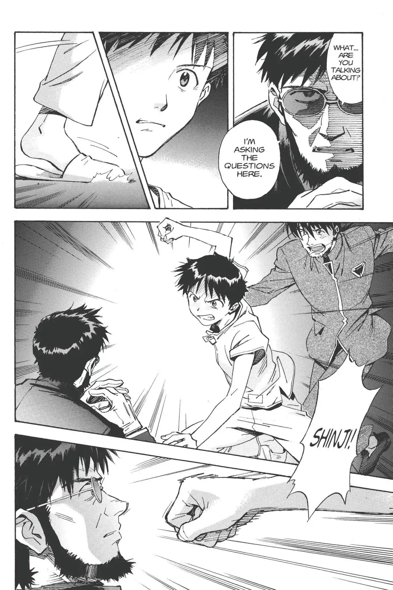 Shinseiki Evangelion Chapter 41 page 26 - Chapter 41: Vol.3 Stage 41: Fist