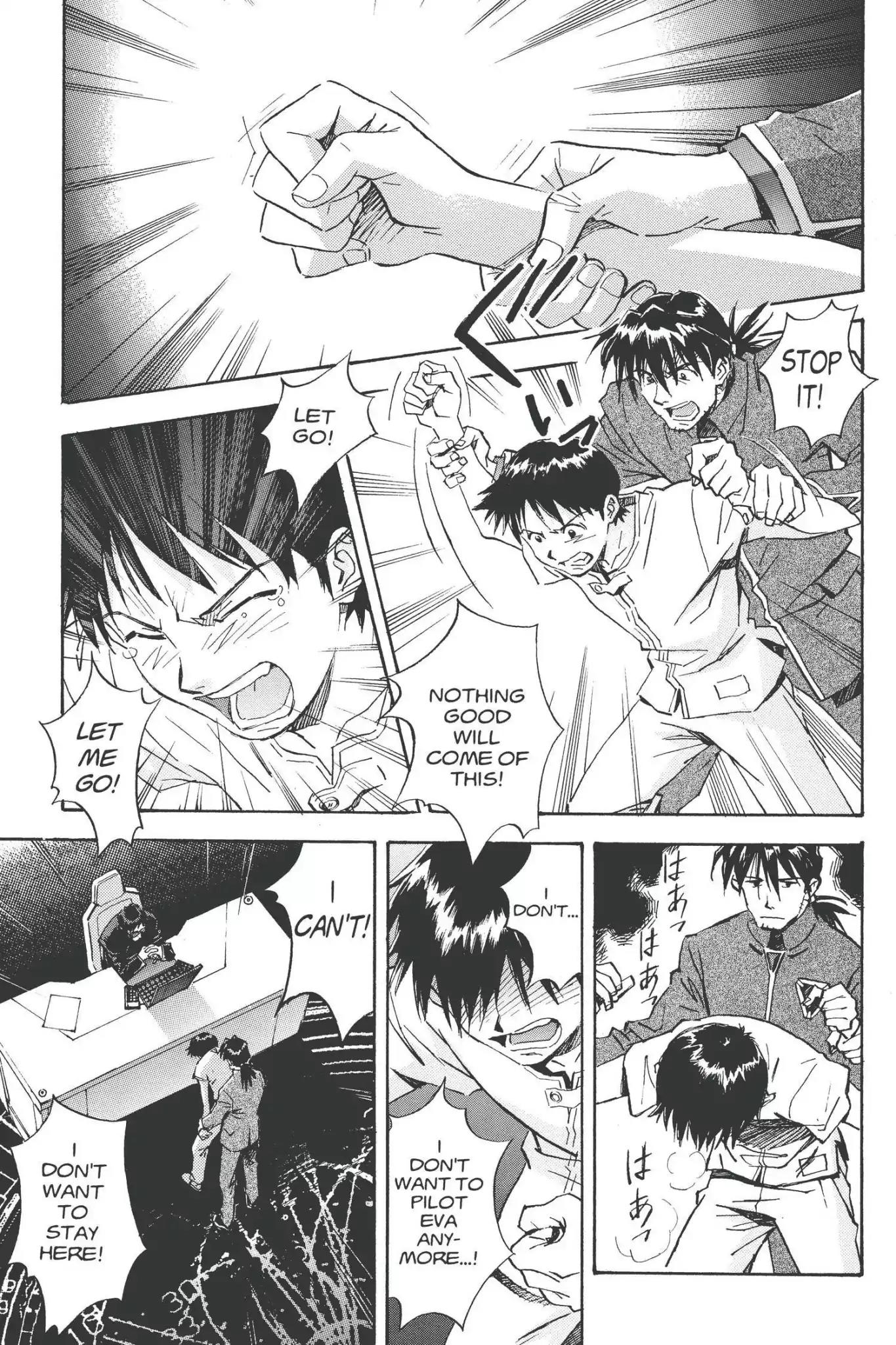 Shinseiki Evangelion Chapter 41 page 27 - Chapter 41: Vol.3 Stage 41: Fist