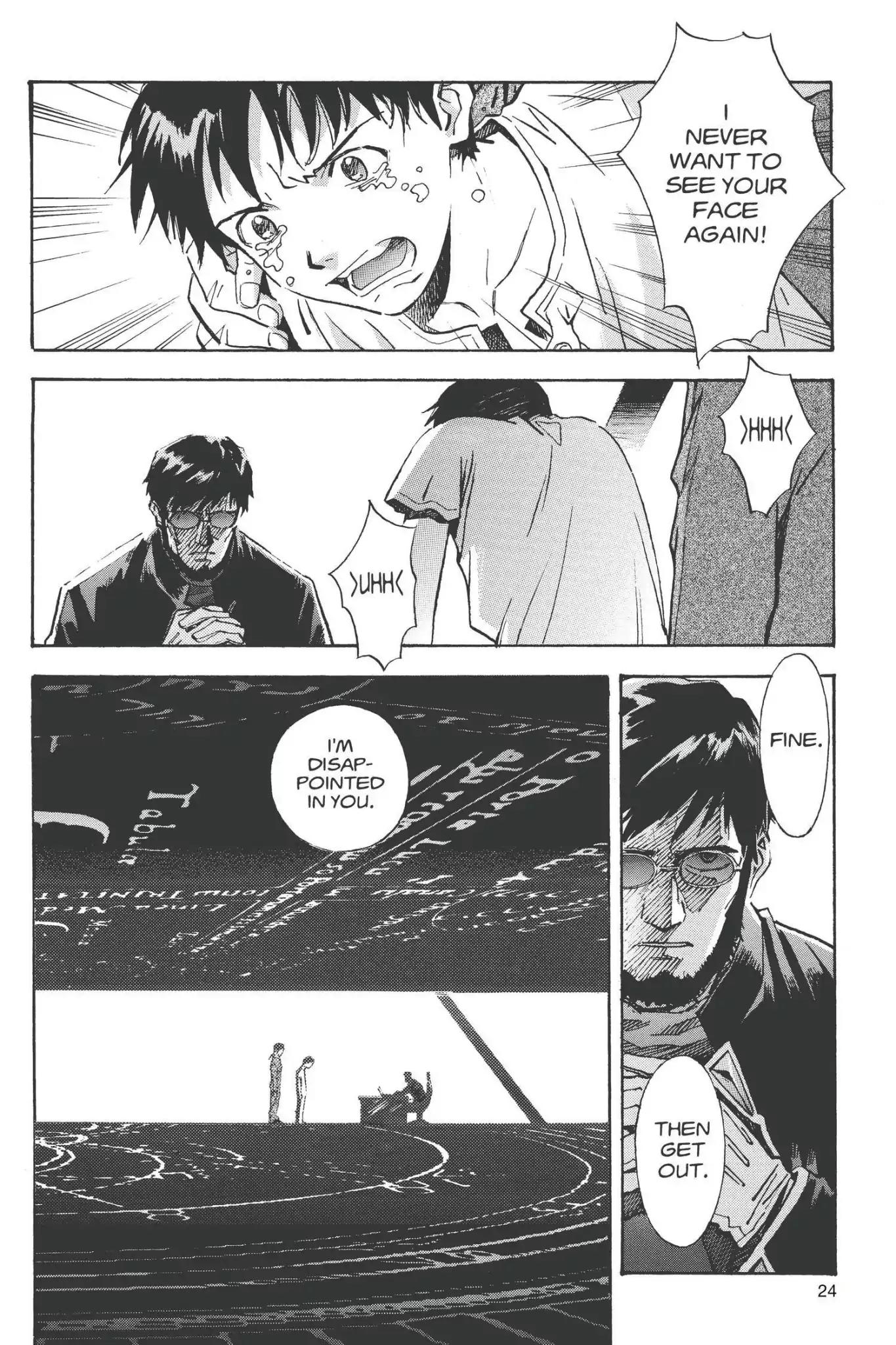 Shinseiki Evangelion Chapter 41 page 28 - Chapter 41: Vol.3 Stage 41: Fist