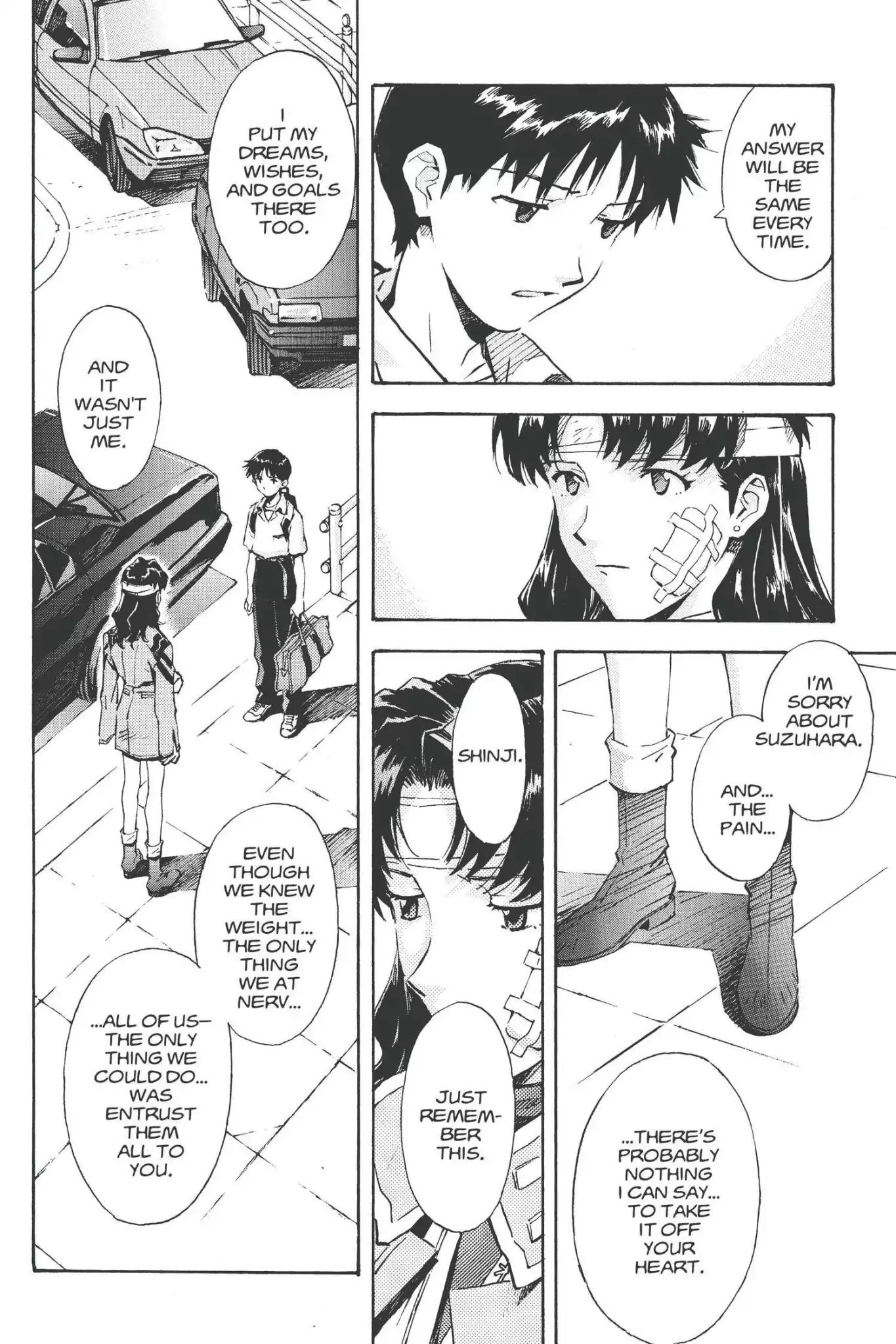 Shinseiki Evangelion Chapter 41 page 32 - Chapter 41: Vol.3 Stage 41: Fist