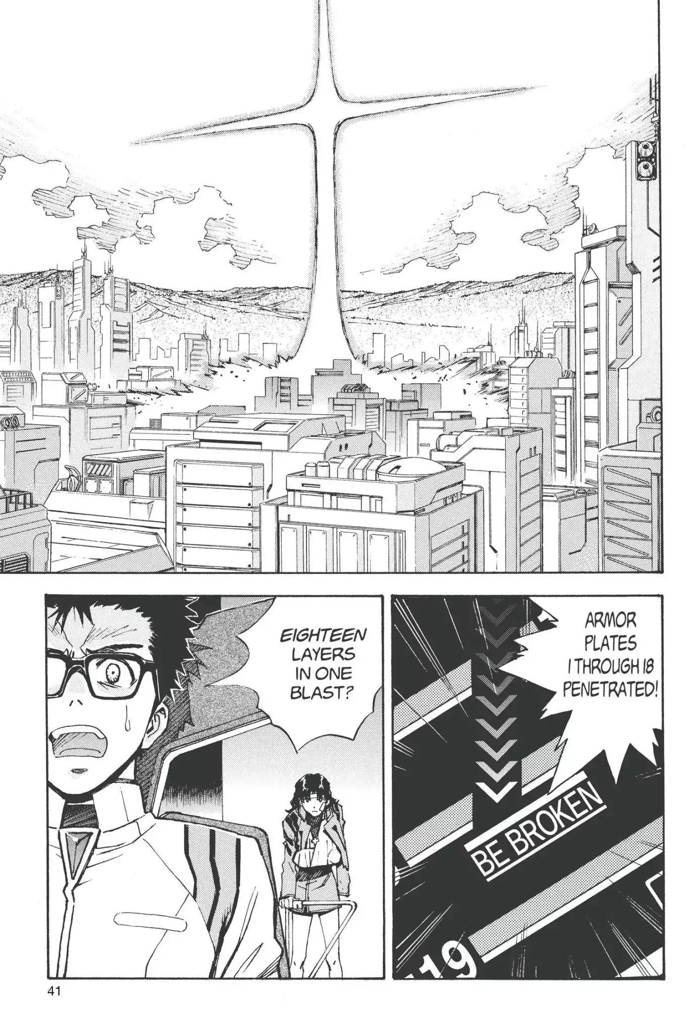 Shinseiki Evangelion Chapter 42 page 11 - Chapter 42: Vol.3 Stage 42: Ashen Skies