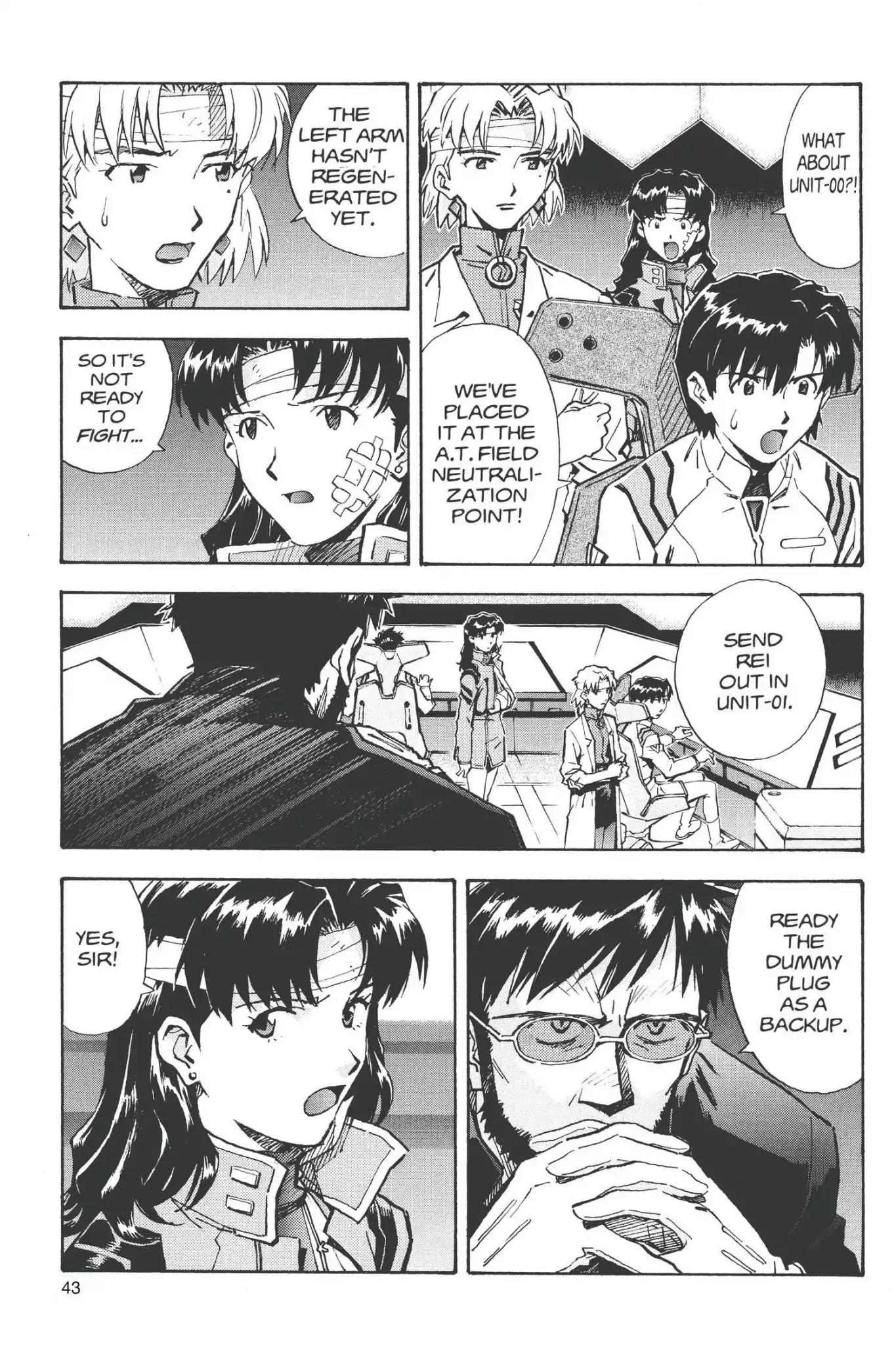 Shinseiki Evangelion Chapter 42 page 13 - Chapter 42: Vol.3 Stage 42: Ashen Skies