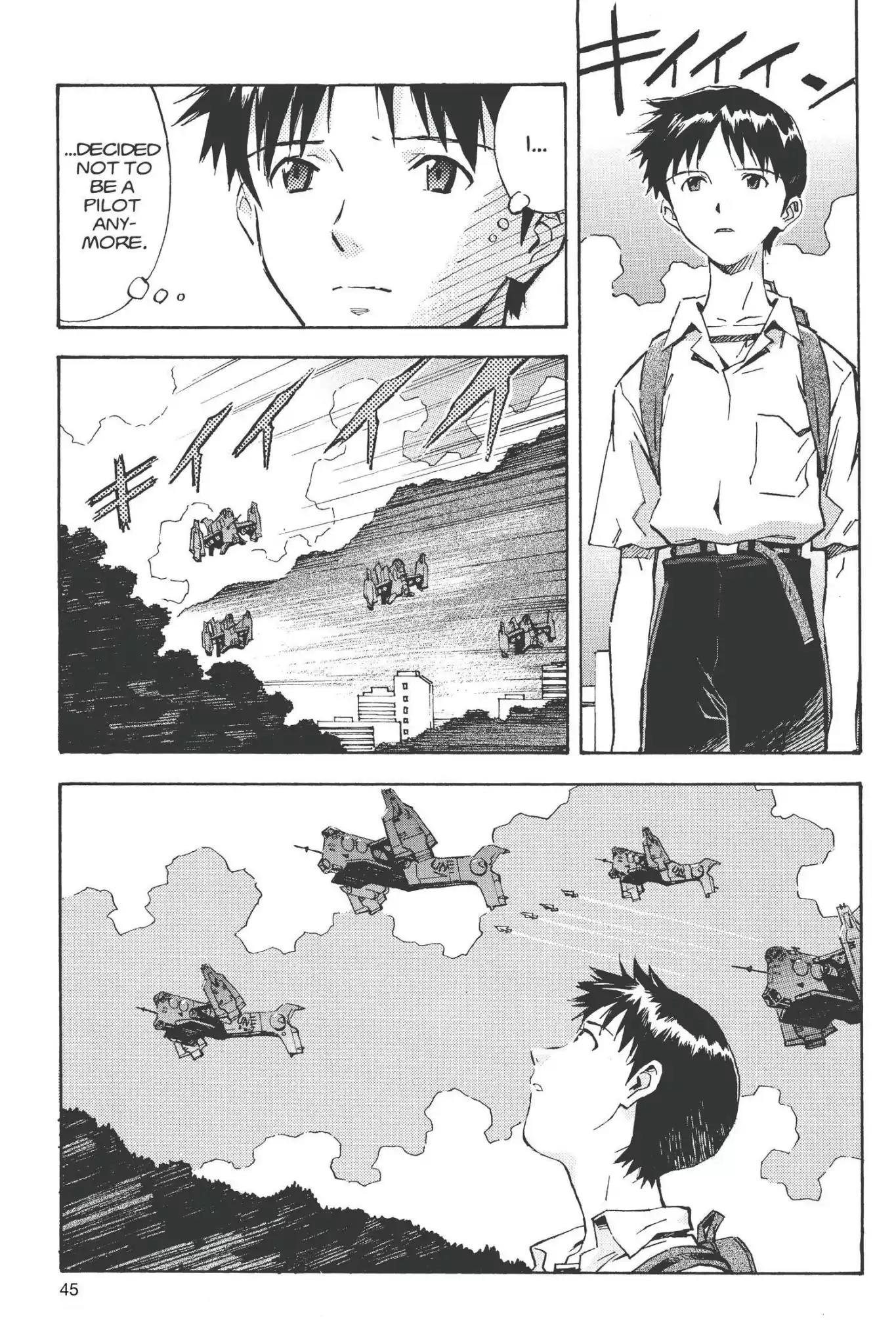 Shinseiki Evangelion Chapter 42 page 15 - Chapter 42: Vol.3 Stage 42: Ashen Skies