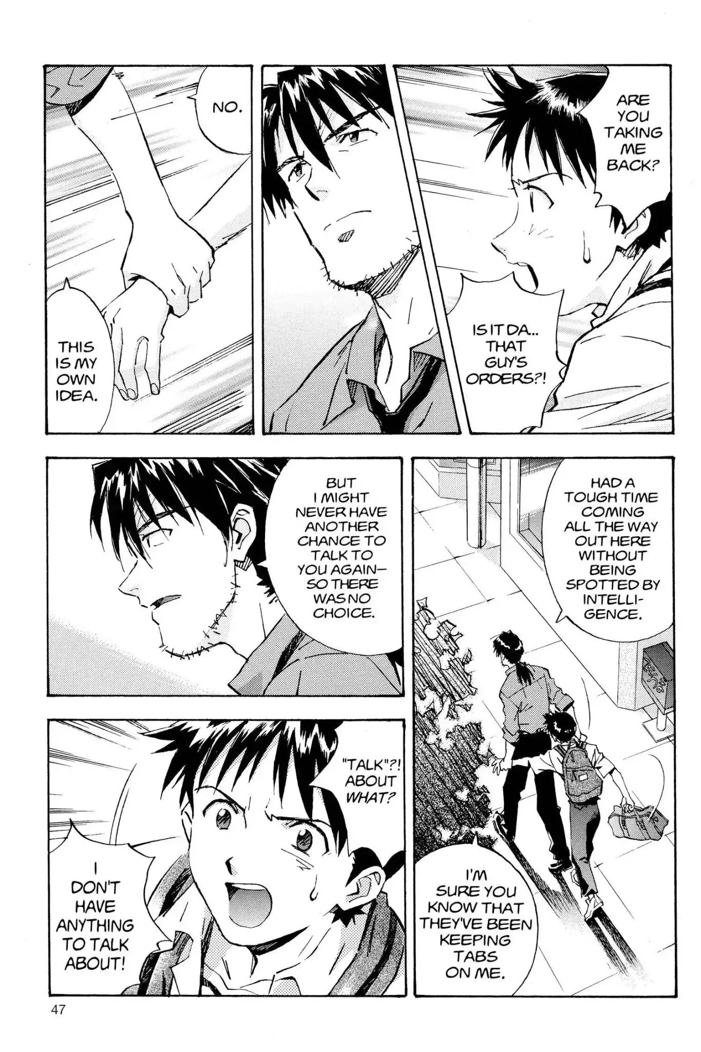 Shinseiki Evangelion Chapter 42 page 17 - Chapter 42: Vol.3 Stage 42: Ashen Skies