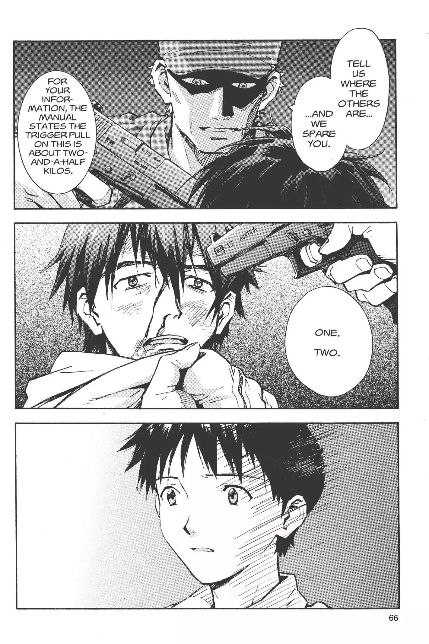 Shinseiki Evangelion Chapter 43 page 18 - Chapter 43: Vol.3 Stage 43: Cross-Examination