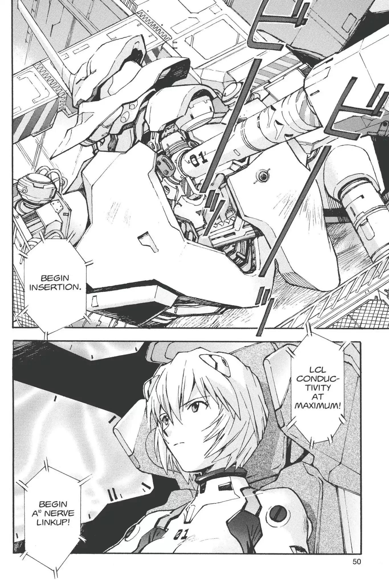 Shinseiki Evangelion Chapter 43 page 2 - Chapter 43: Vol.3 Stage 43: Cross-Examination