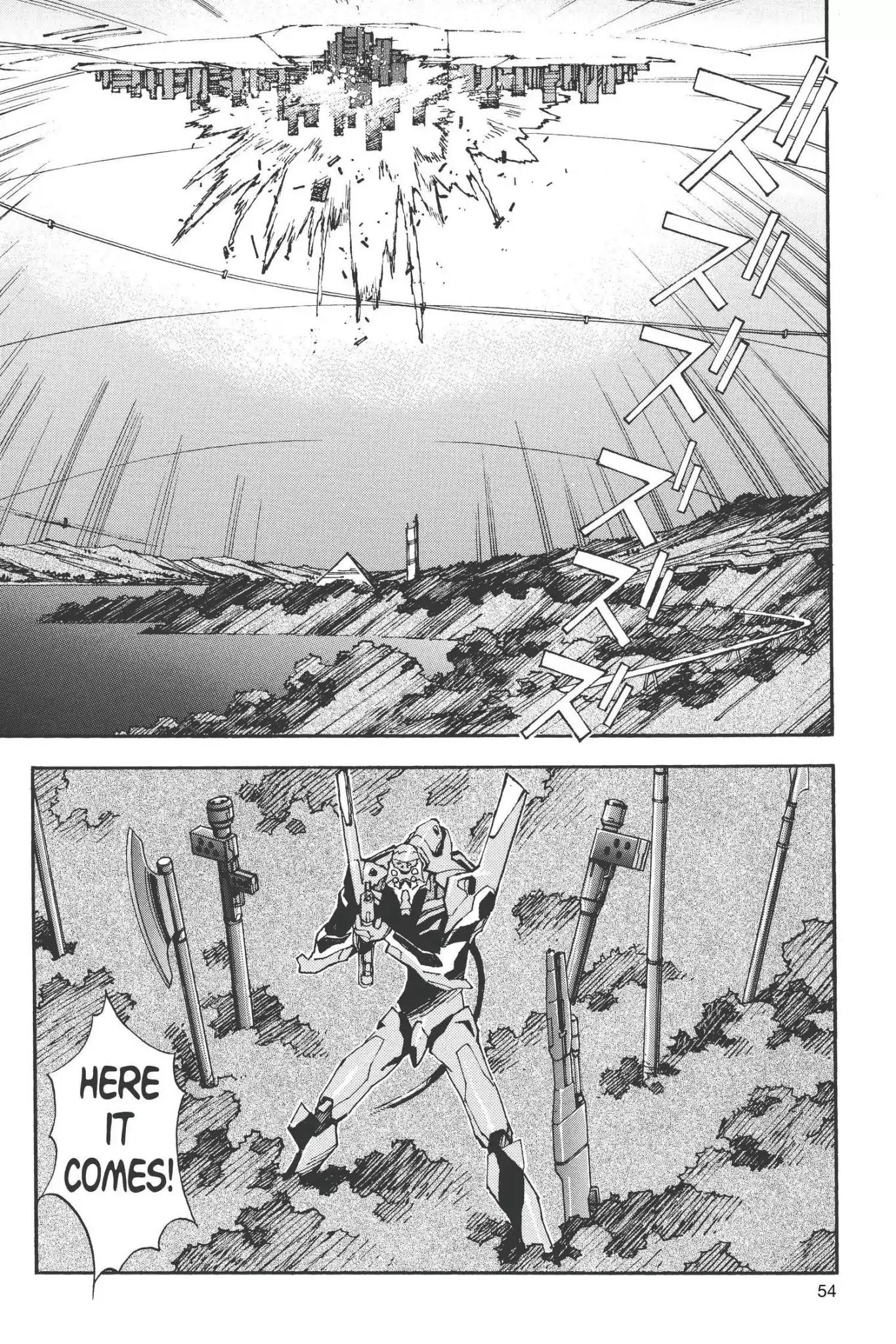 Shinseiki Evangelion Chapter 43 page 6 - Chapter 43: Vol.3 Stage 43: Cross-Examination