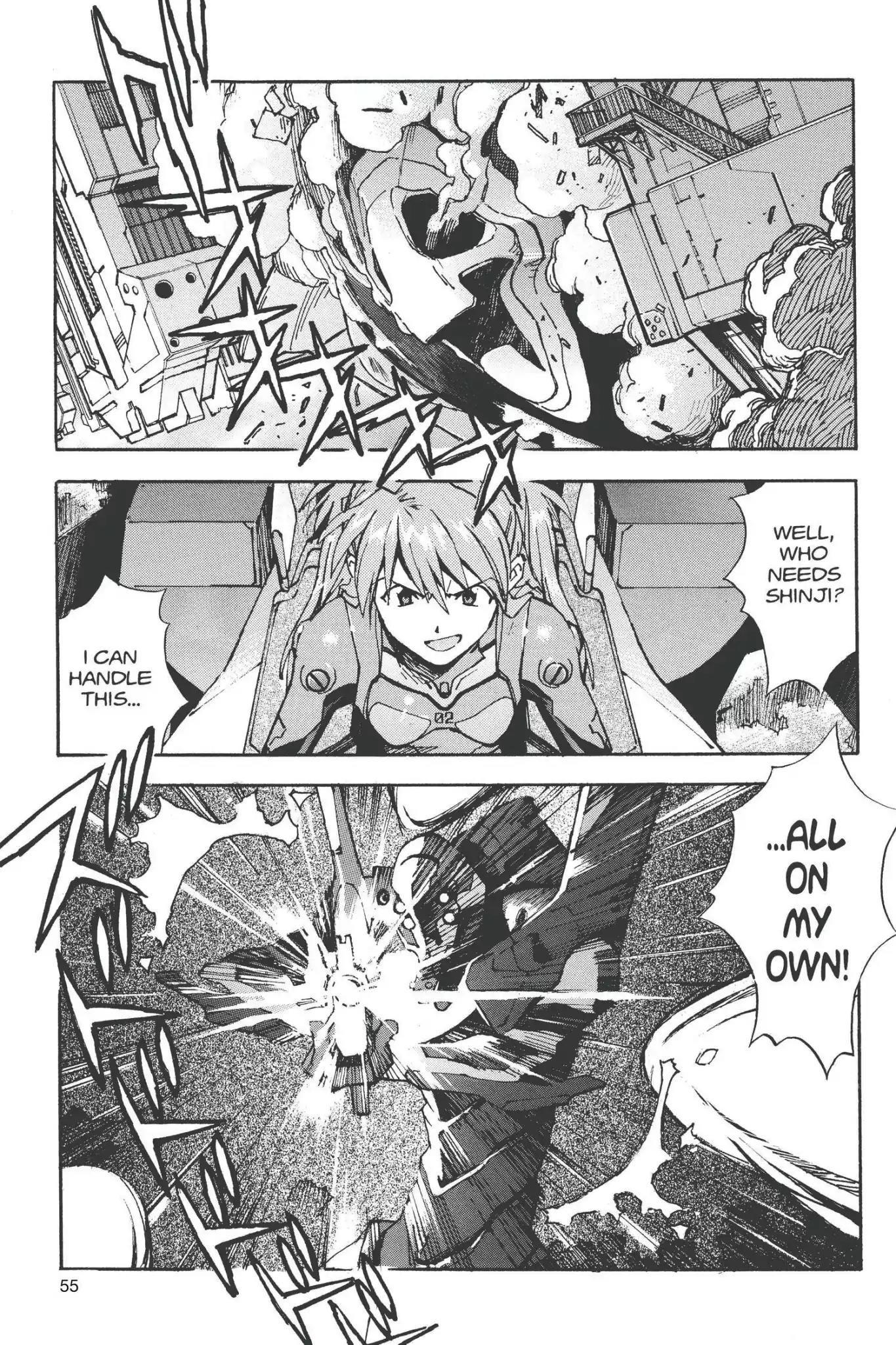 Shinseiki Evangelion Chapter 43 page 7 - Chapter 43: Vol.3 Stage 43: Cross-Examination