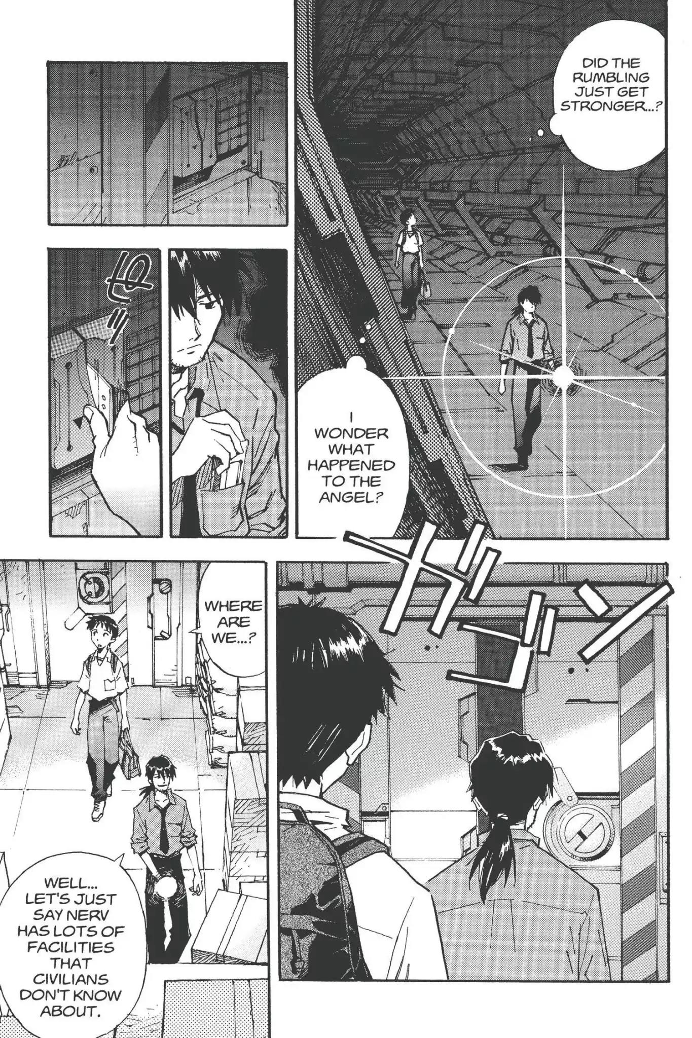 Shinseiki Evangelion Chapter 43 page 9 - Chapter 43: Vol.3 Stage 43: Cross-Examination