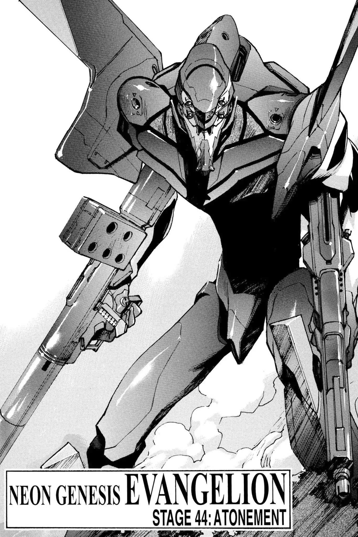 Shinseiki Evangelion Chapter 44 page 1 - Chapter 44: Vol.3 Stage 44: Atonement