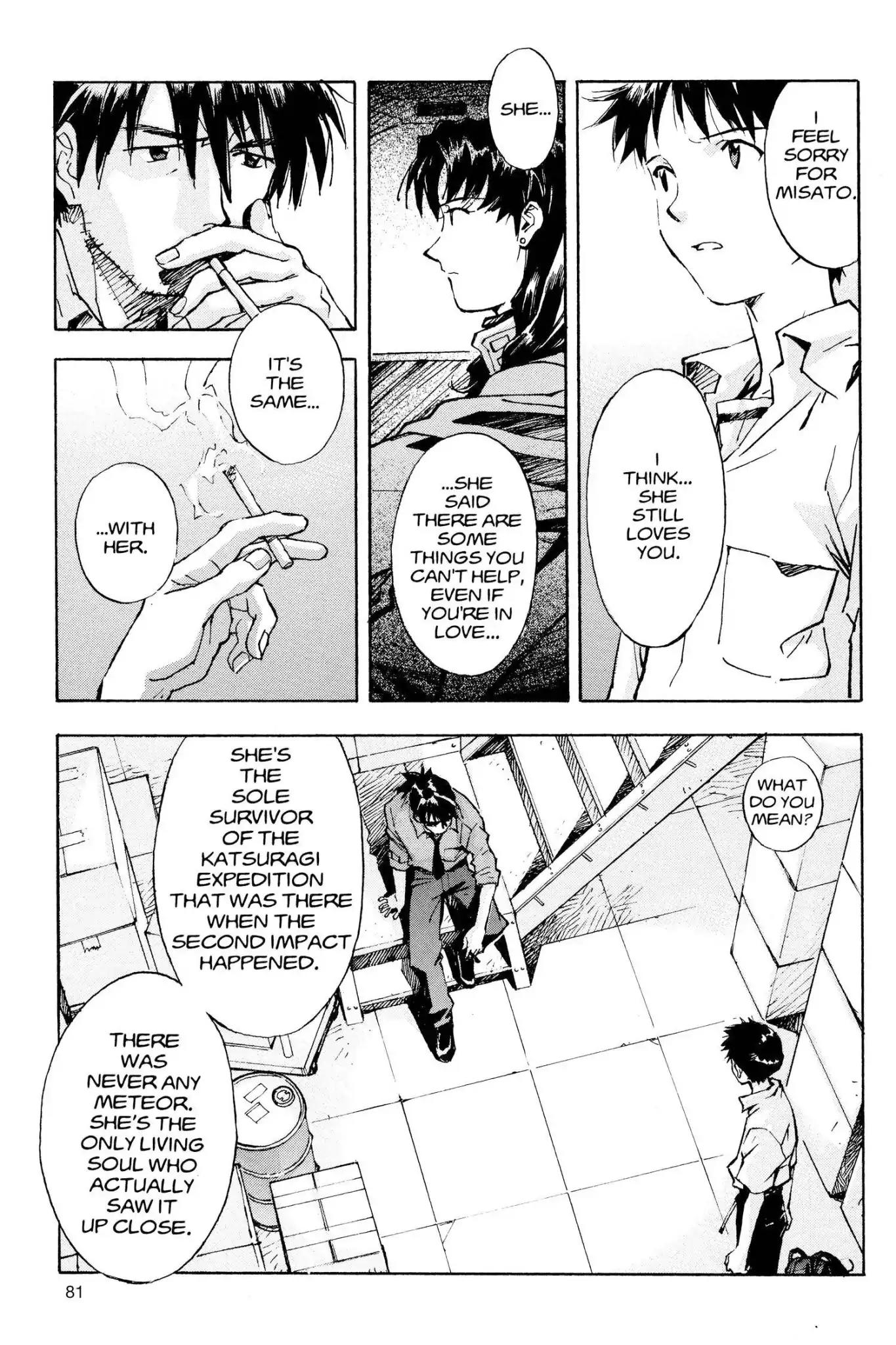 Shinseiki Evangelion Chapter 44 page 9 - Chapter 44: Vol.3 Stage 44: Atonement