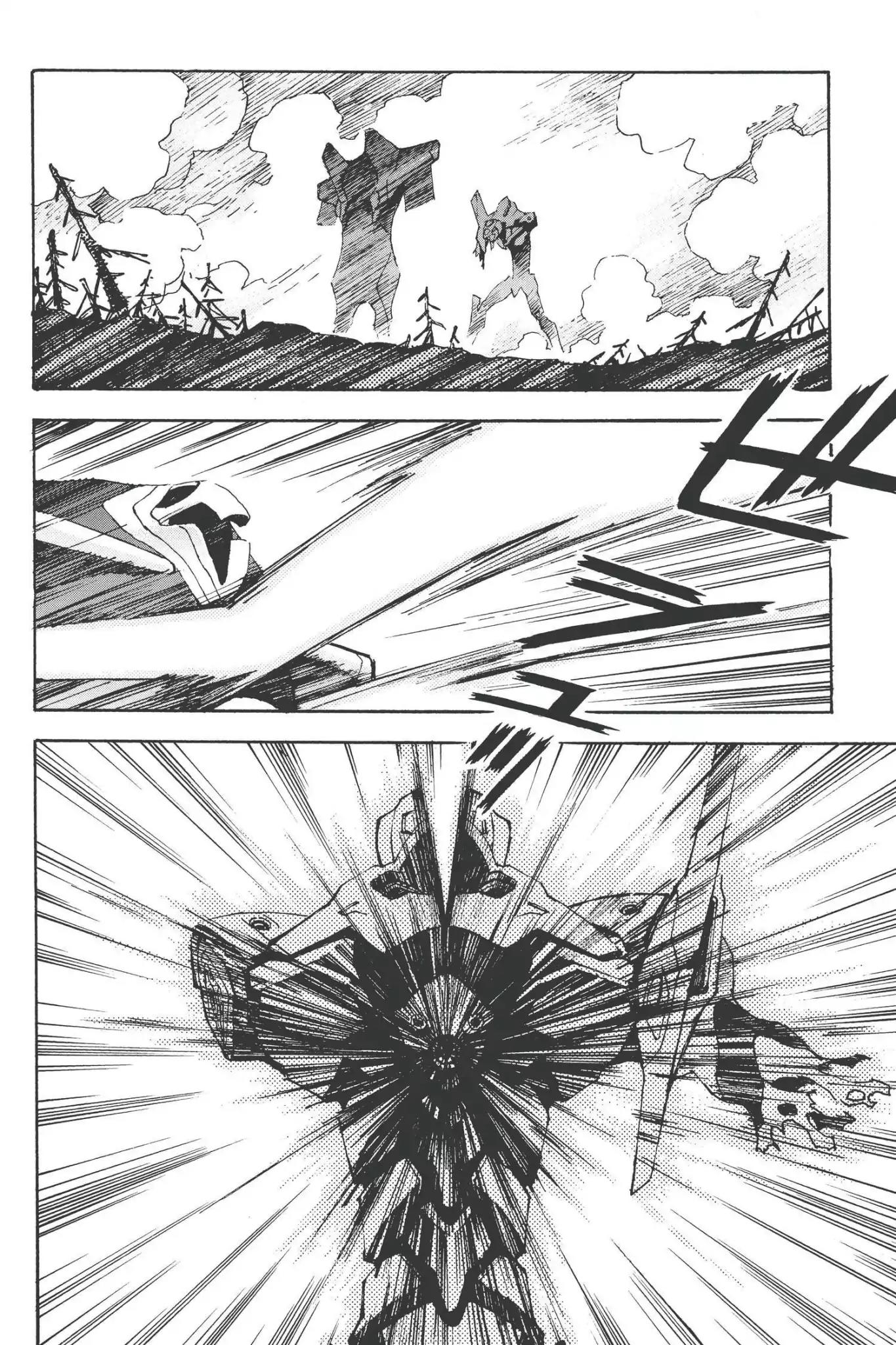 Shinseiki Evangelion Chapter 45 page 10 - Chapter 45: Vol.3 Stage 45: A Man's Battle