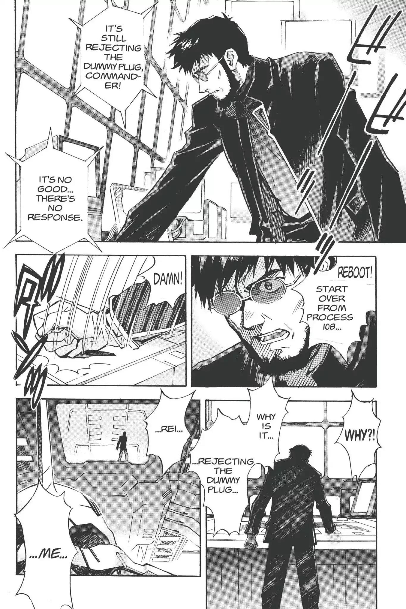 Shinseiki Evangelion Chapter 45 page 12 - Chapter 45: Vol.3 Stage 45: A Man's Battle