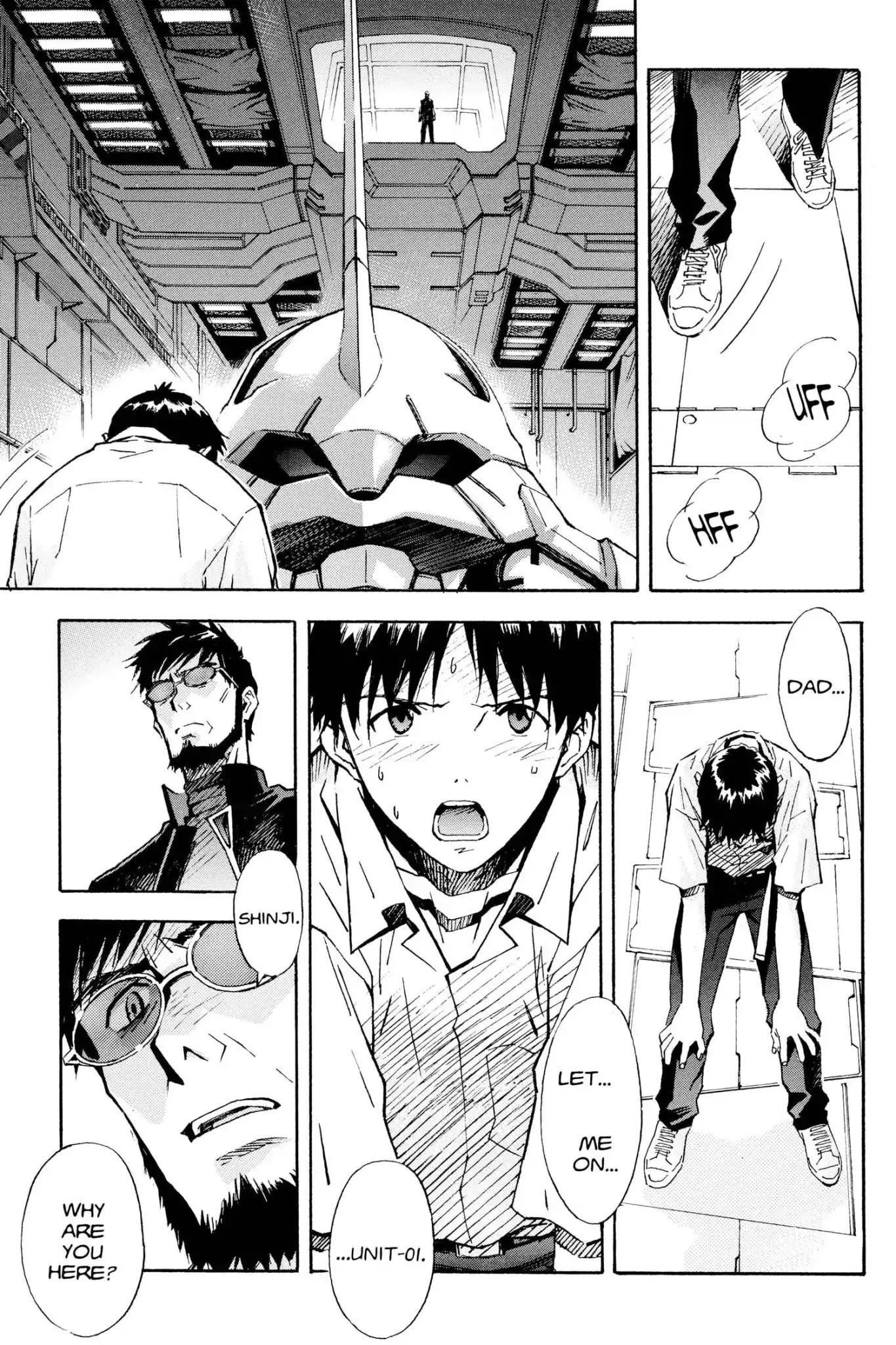 Shinseiki Evangelion Chapter 45 page 16 - Chapter 45: Vol.3 Stage 45: A Man's Battle