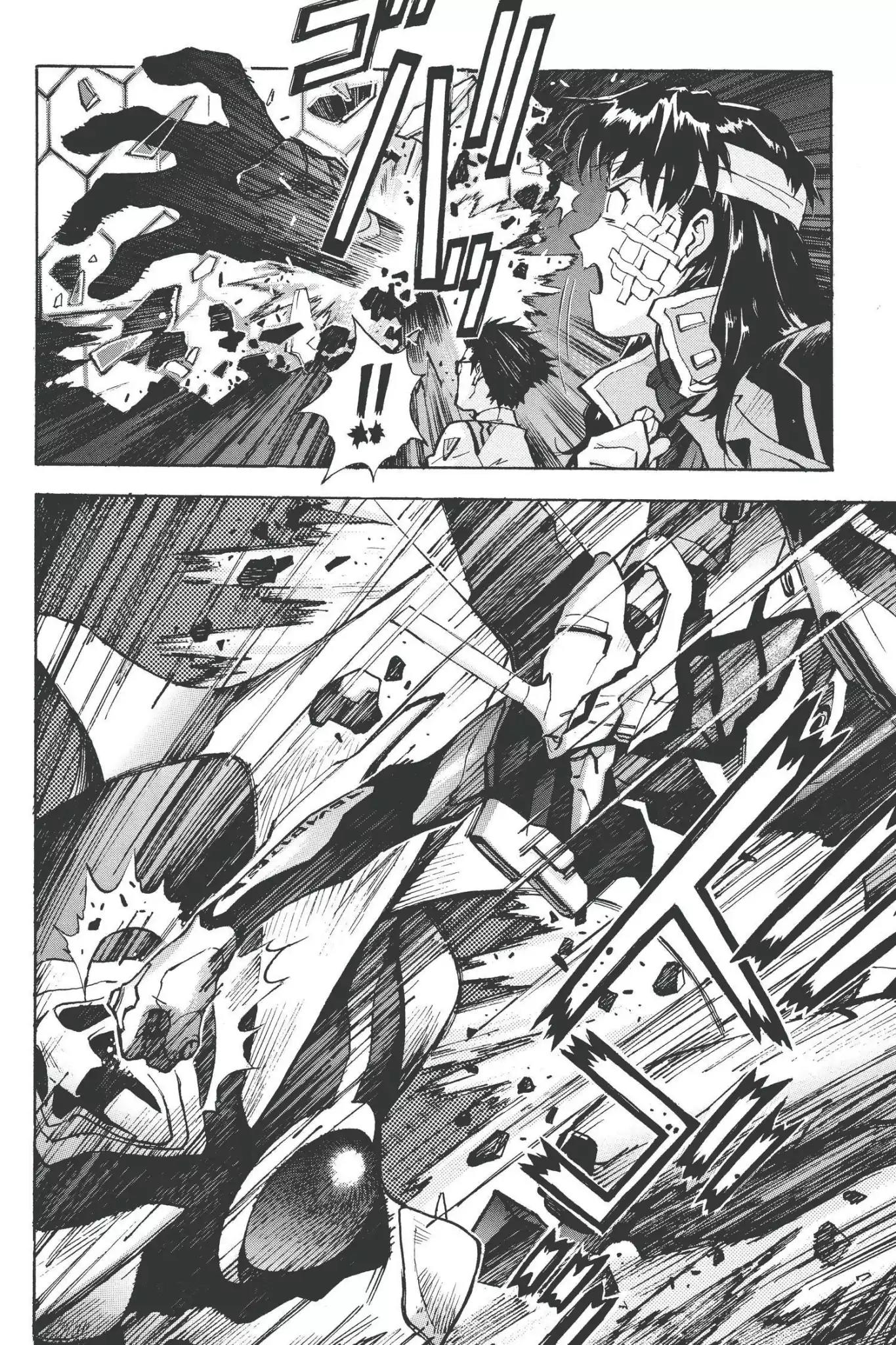 Shinseiki Evangelion Chapter 45 page 21 - Chapter 45: Vol.3 Stage 45: A Man's Battle