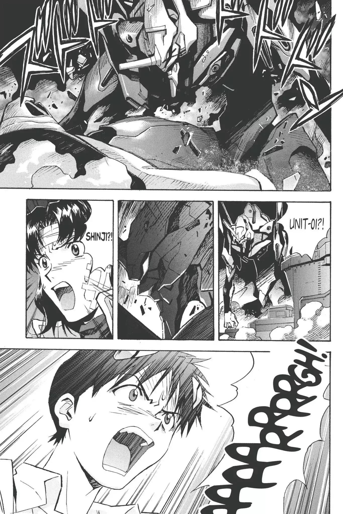 Shinseiki Evangelion Chapter 45 page 22 - Chapter 45: Vol.3 Stage 45: A Man's Battle