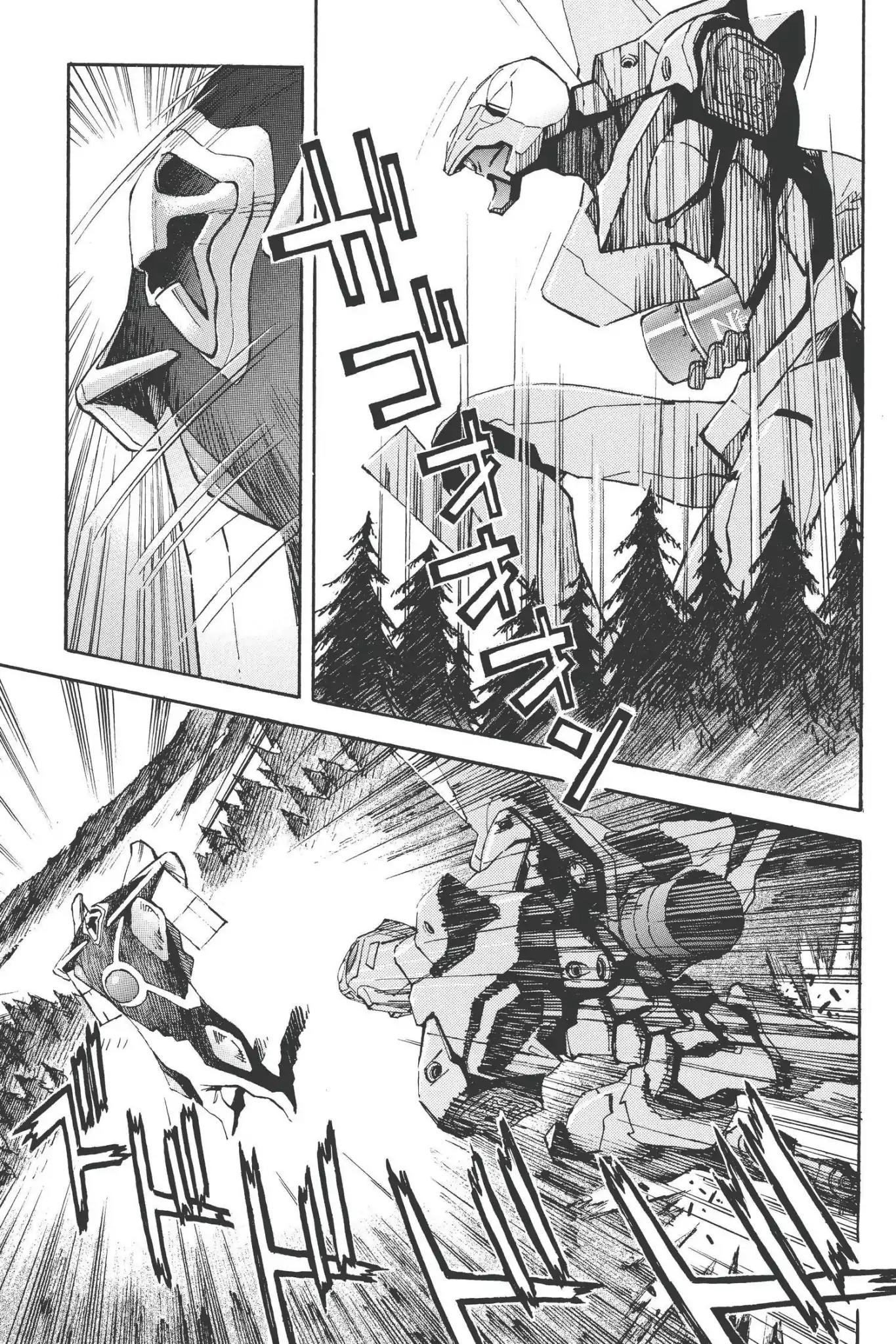 Shinseiki Evangelion Chapter 45 page 5 - Chapter 45: Vol.3 Stage 45: A Man's Battle