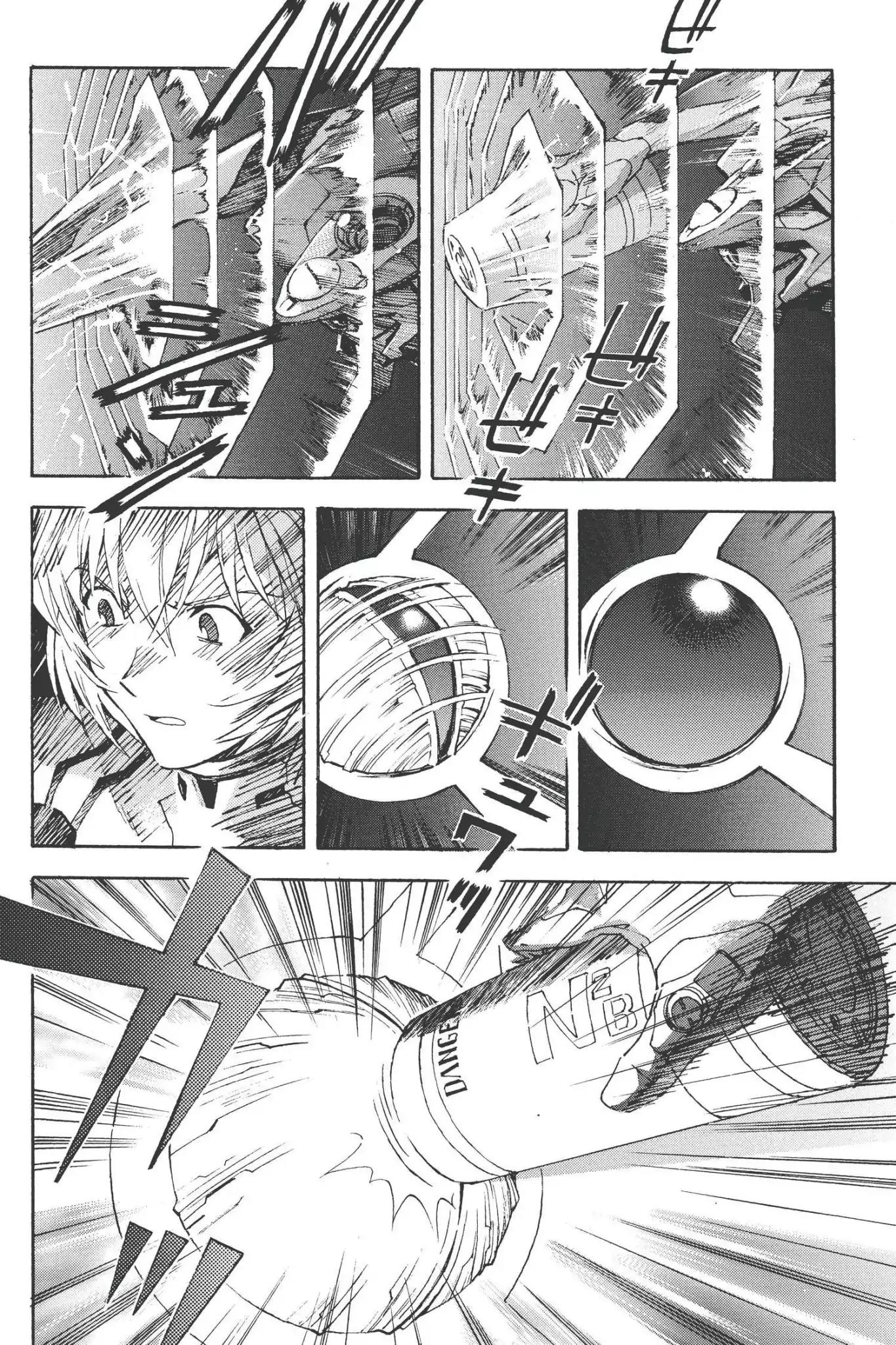 Shinseiki Evangelion Chapter 45 page 8 - Chapter 45: Vol.3 Stage 45: A Man's Battle