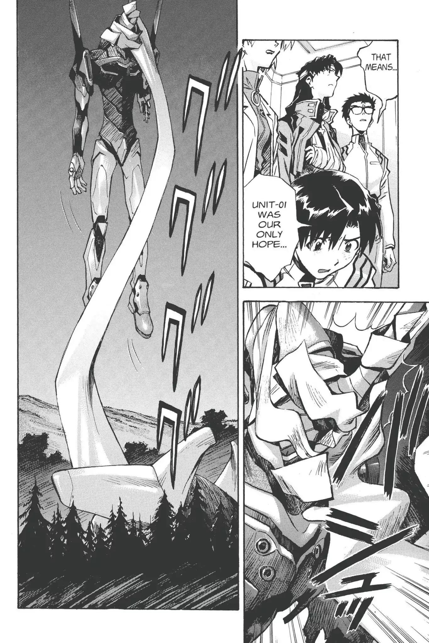 Shinseiki Evangelion Chapter 46 page 12 - Chapter 46-p1: Vol.3 Stage 46: The Awakening, Part 1