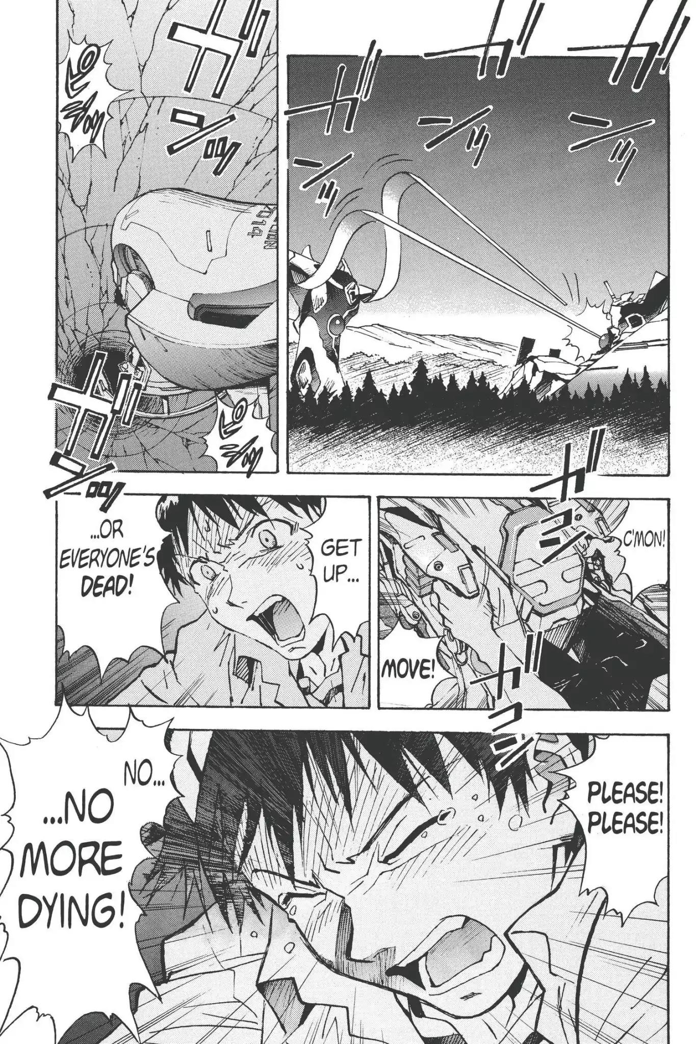Shinseiki Evangelion Chapter 46 page 17 - Chapter 46-p1: Vol.3 Stage 46: The Awakening, Part 1