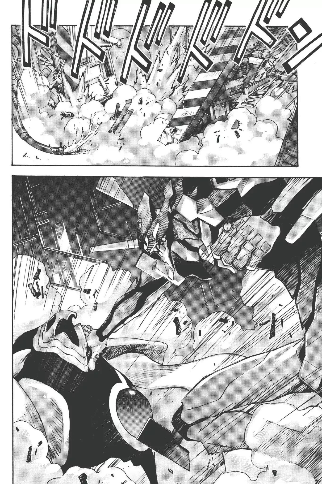 Shinseiki Evangelion Chapter 46 page 2 - Chapter 46-p1: Vol.3 Stage 46: The Awakening, Part 1