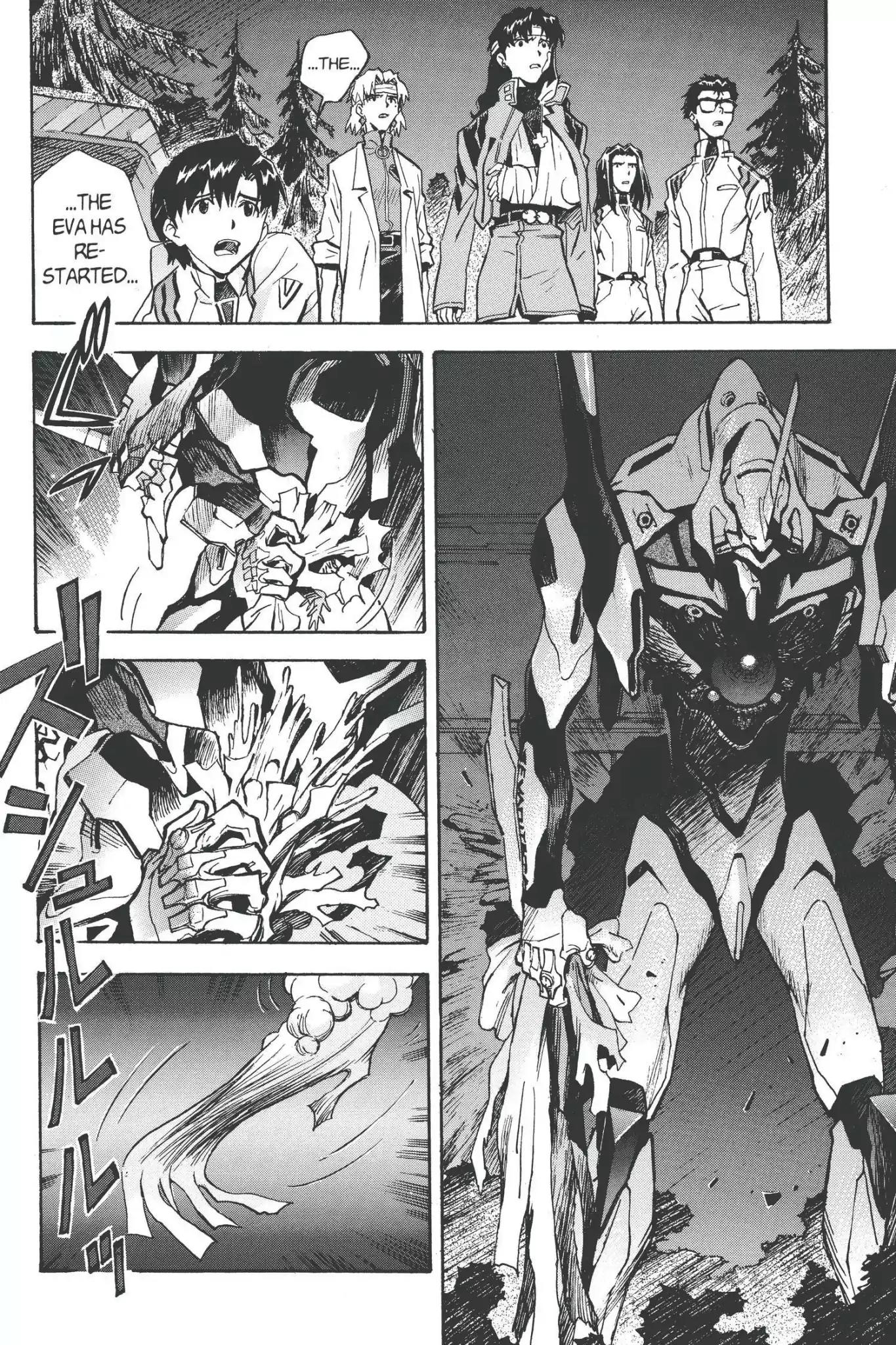 Shinseiki Evangelion Chapter 46 page 22 - Chapter 46-p1: Vol.3 Stage 46: The Awakening, Part 1