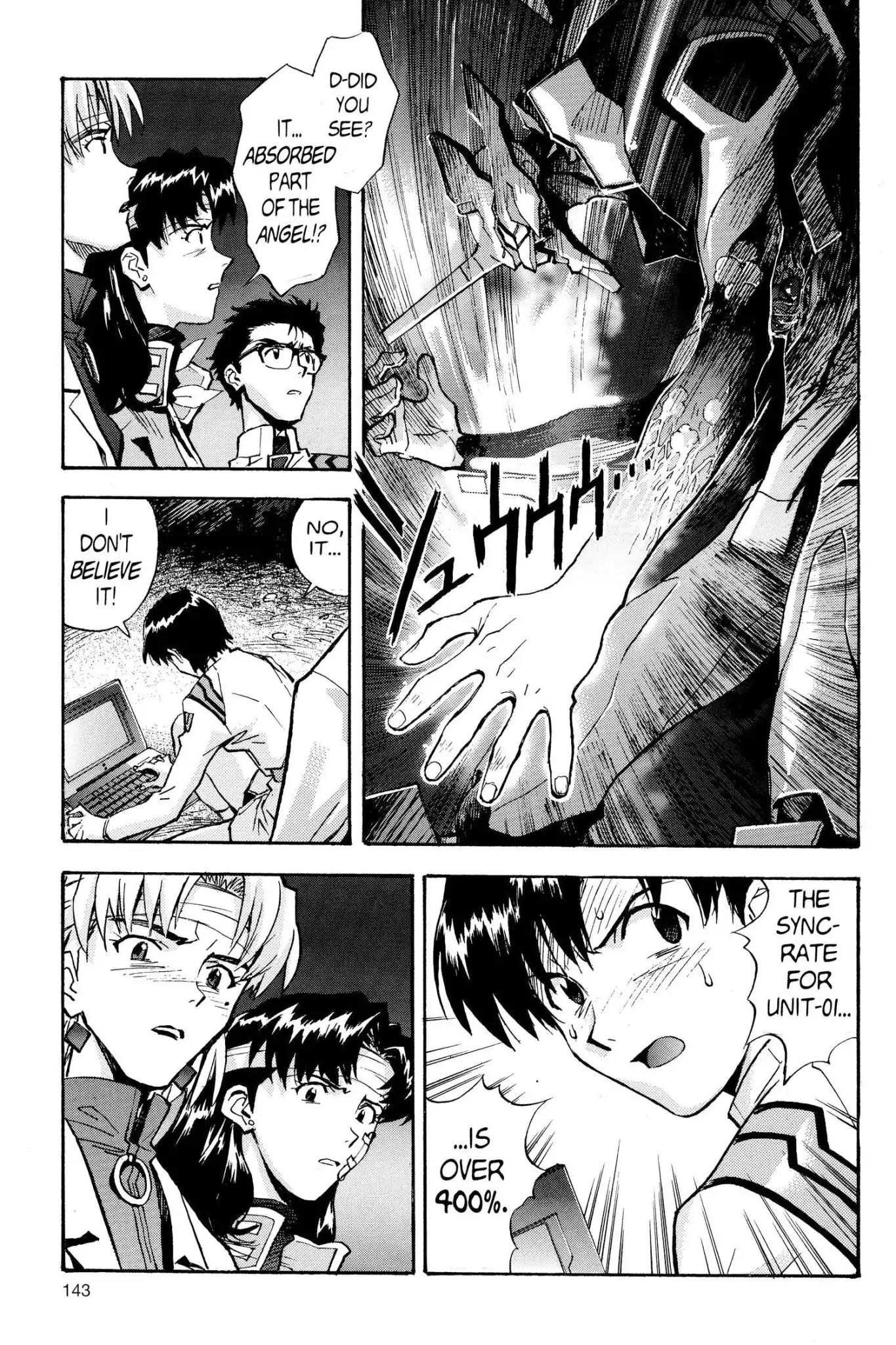 Shinseiki Evangelion Chapter 46 page 23 - Chapter 46-p1: Vol.3 Stage 46: The Awakening, Part 1